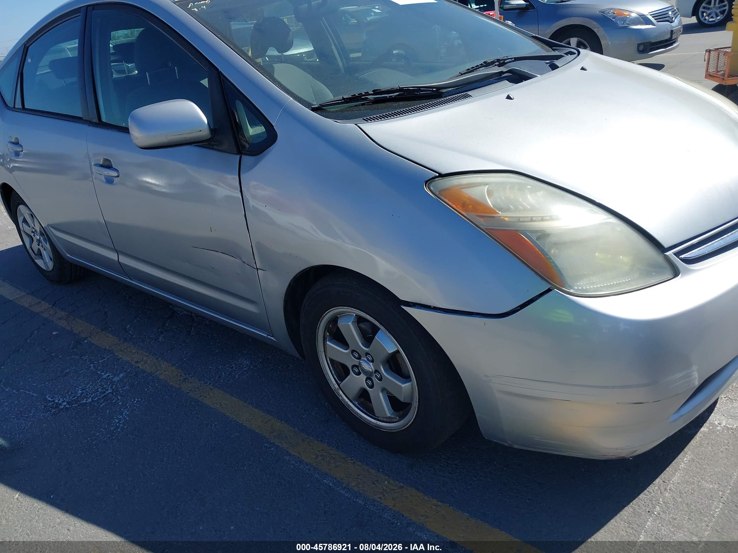 2008 Toyota Prius   Gray vin: JTDKB20U083350076