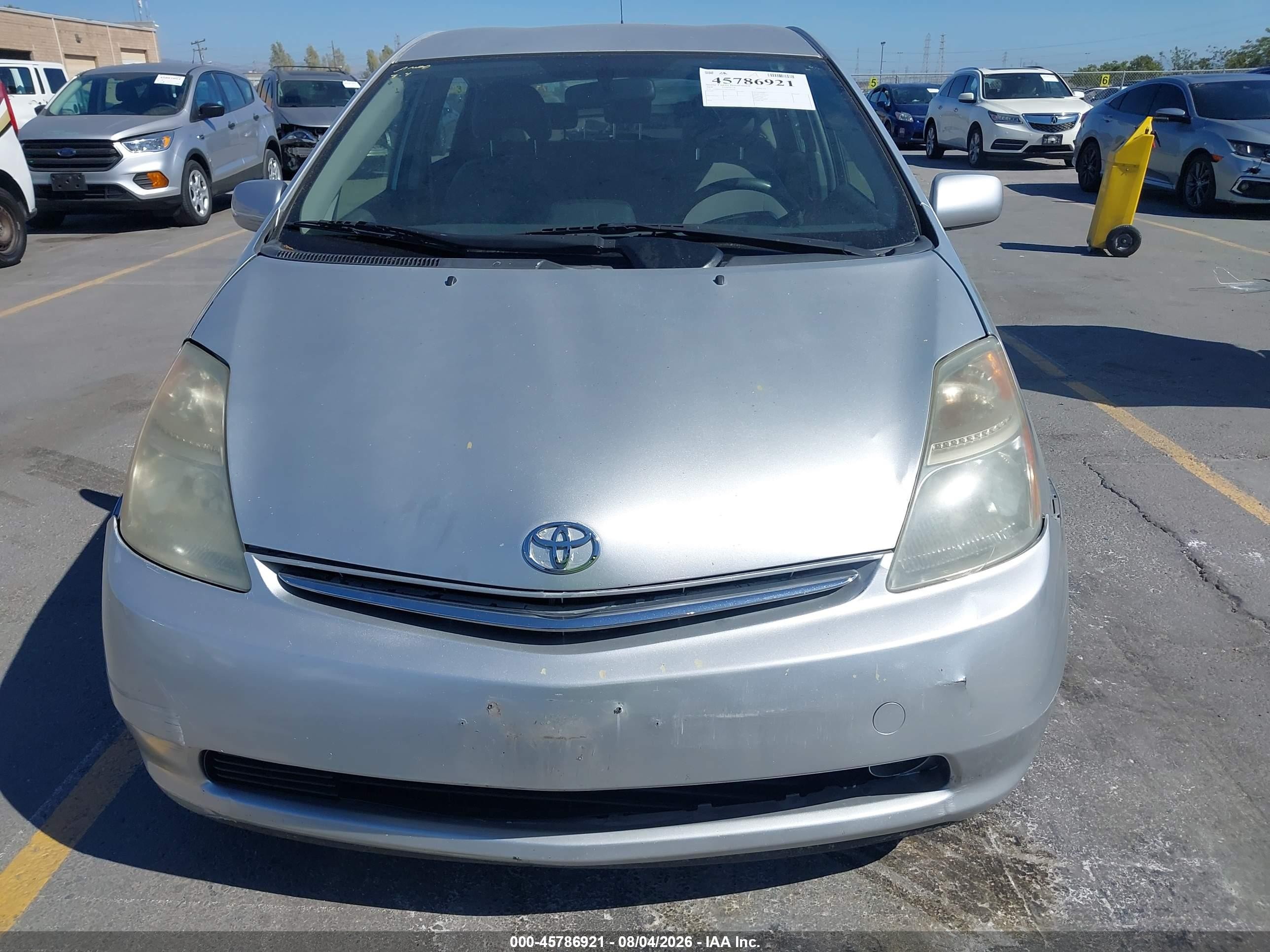 2008 Toyota Prius   Gray vin: JTDKB20U083350076