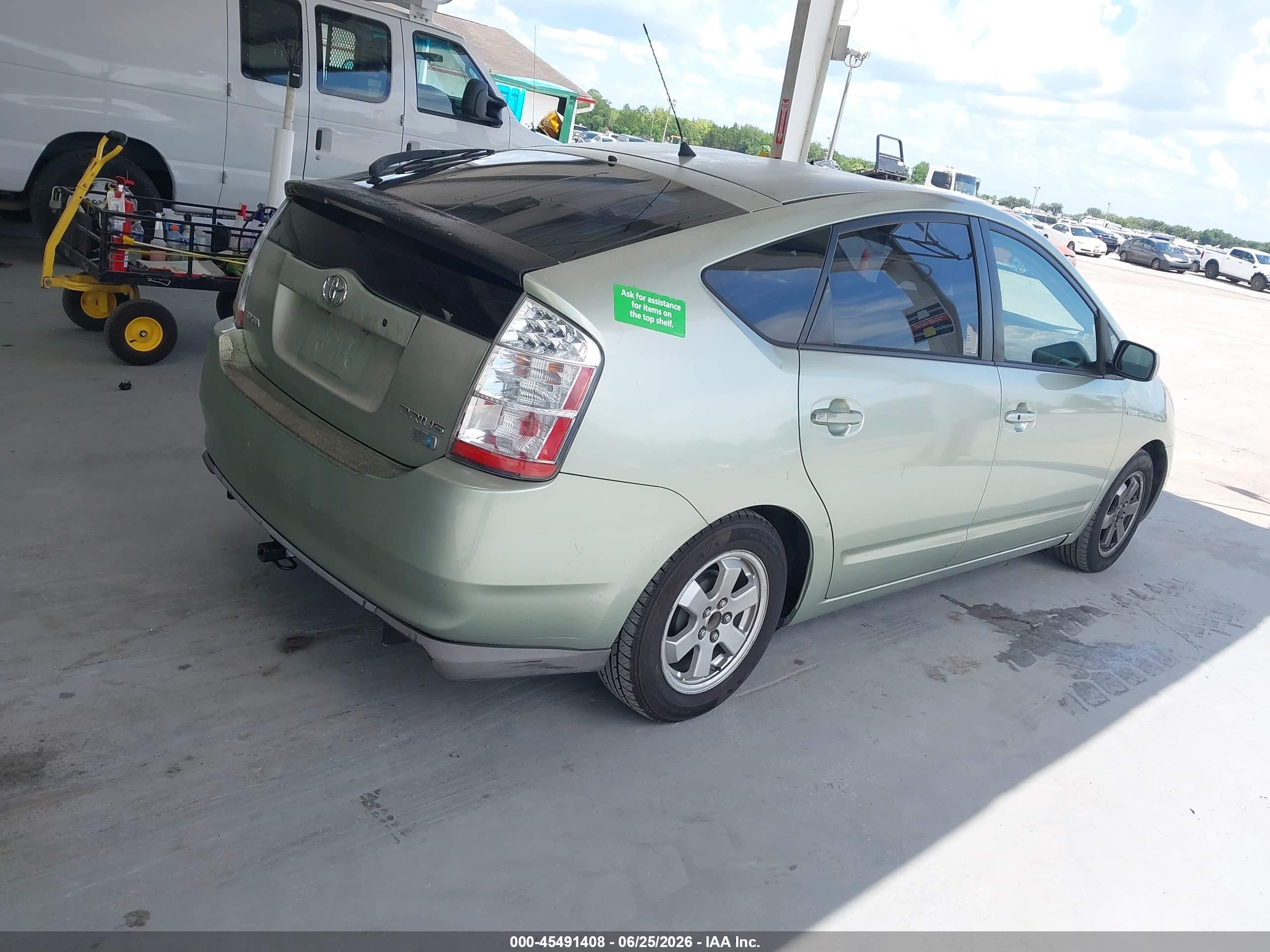 2008 Toyota Prius   Green vin: JTDKB20U083364348