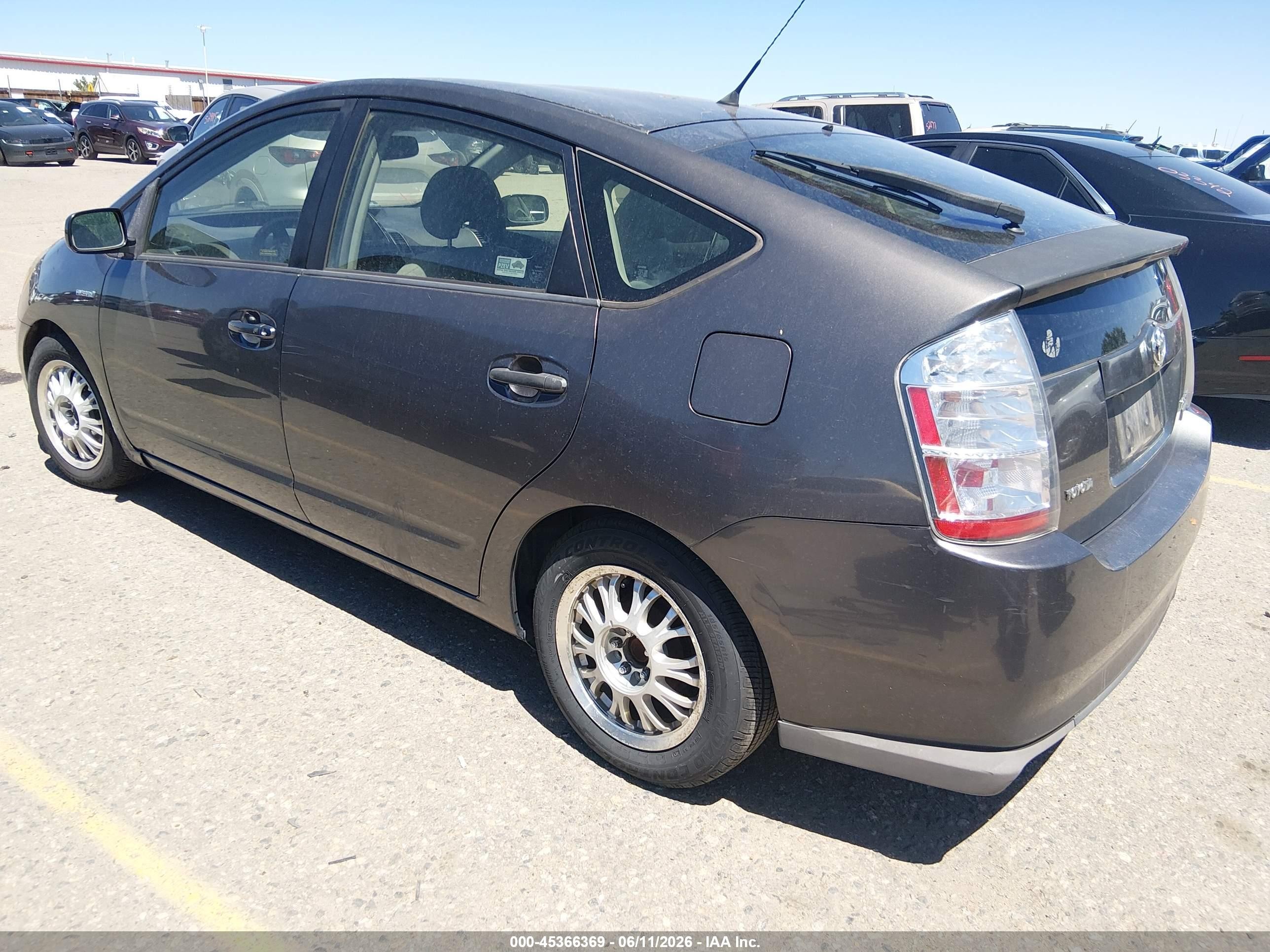 2008 Toyota Prius   Gray vin: JTDKB20U083364866