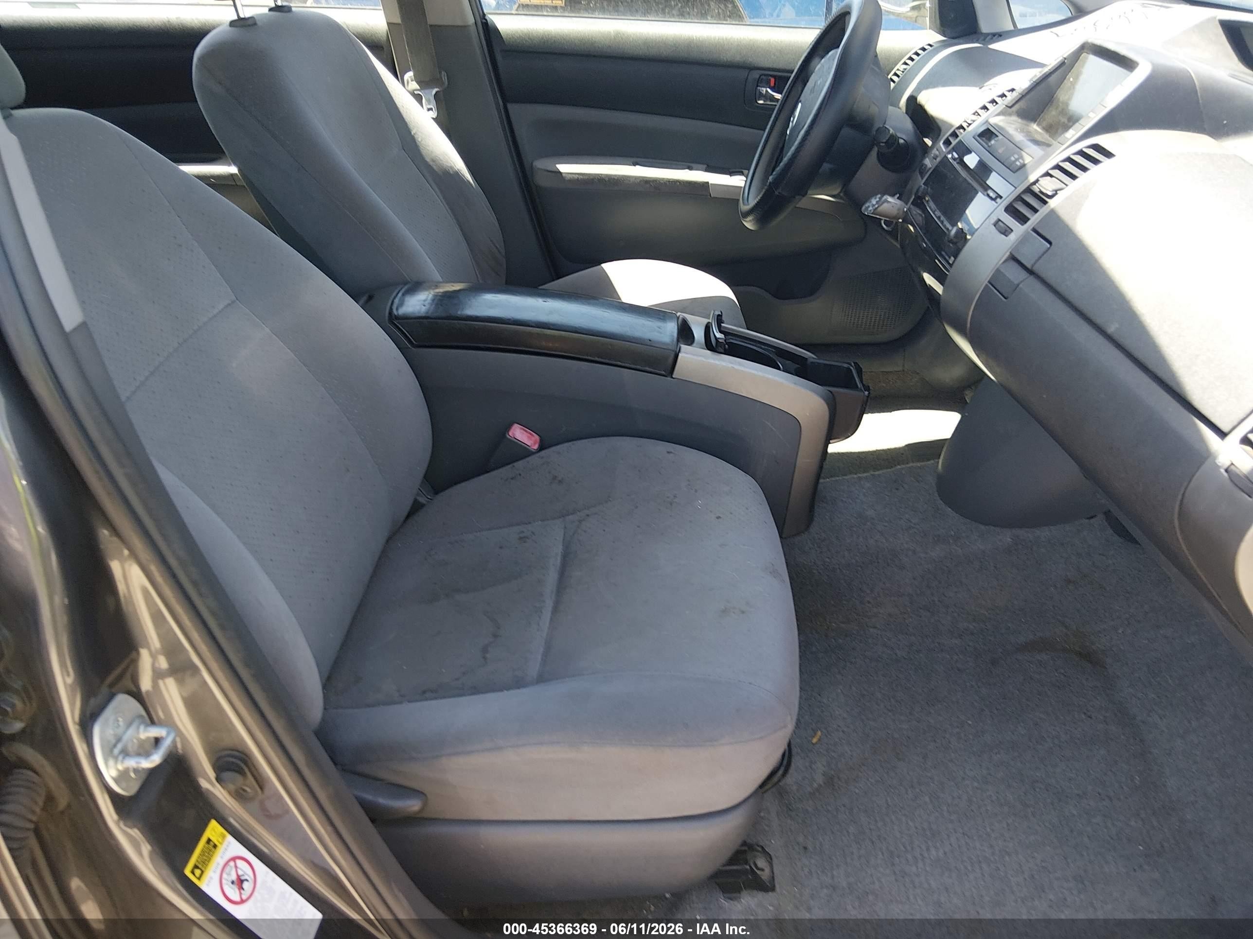2008 Toyota Prius   Gray vin: JTDKB20U083364866
