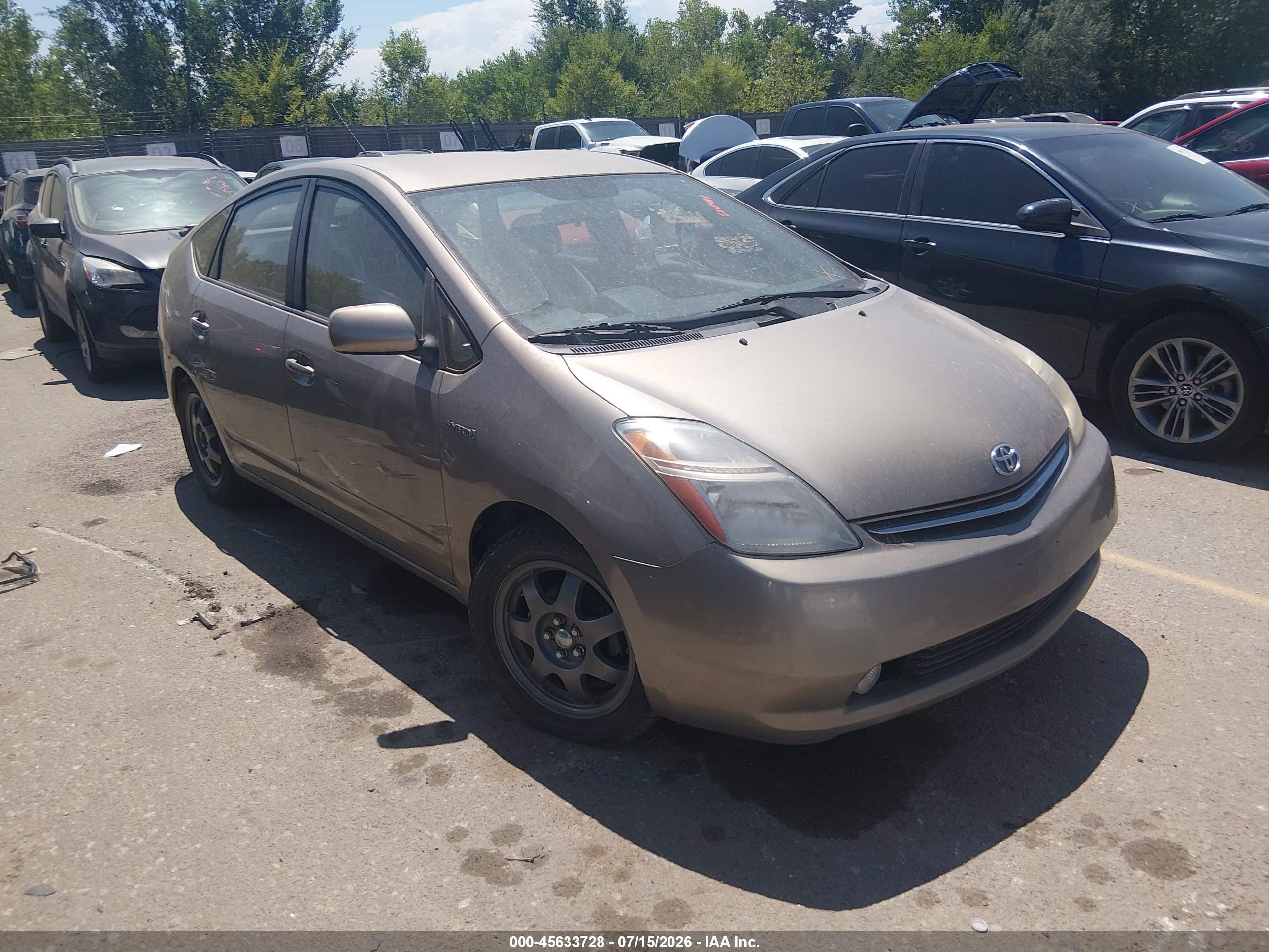 2008 Toyota Prius Touring Gold vin: JTDKB20U083371638