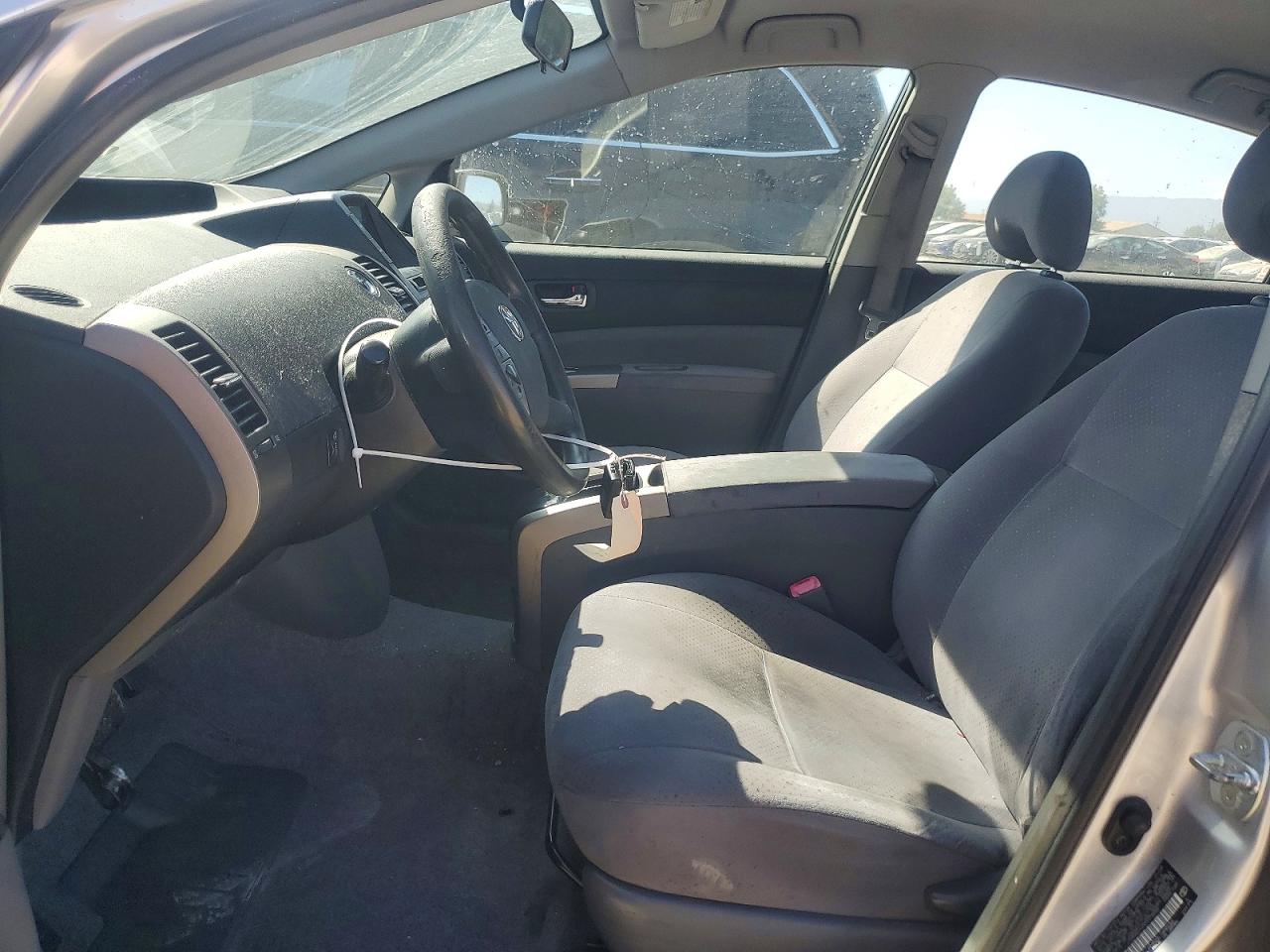 2008 Toyota Prius Base Gray vin: JTDKB20U083378055