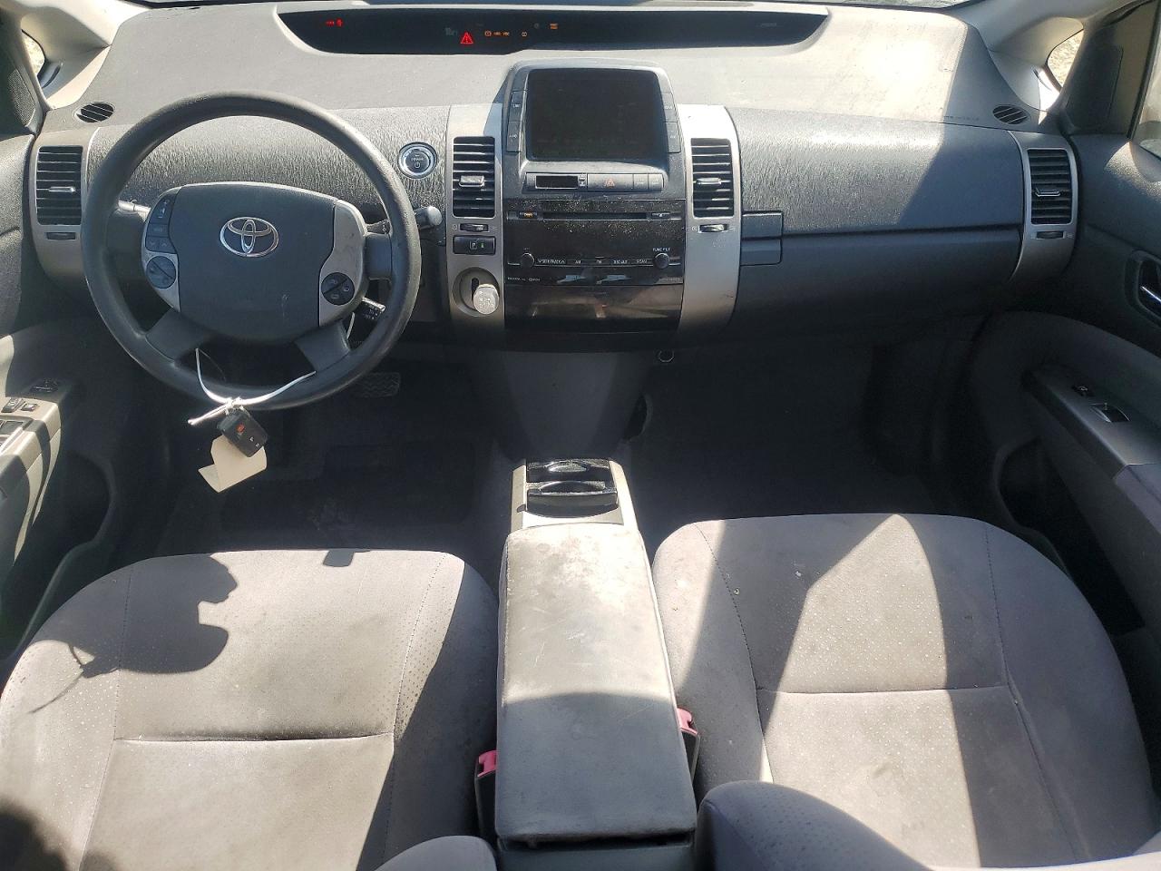 2008 Toyota Prius Base Gray vin: JTDKB20U083378055