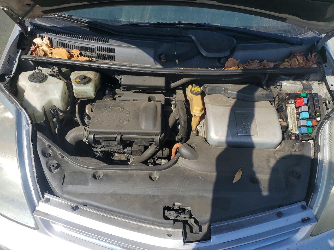 2008 Toyota Prius Base Gray vin: JTDKB20U083378055