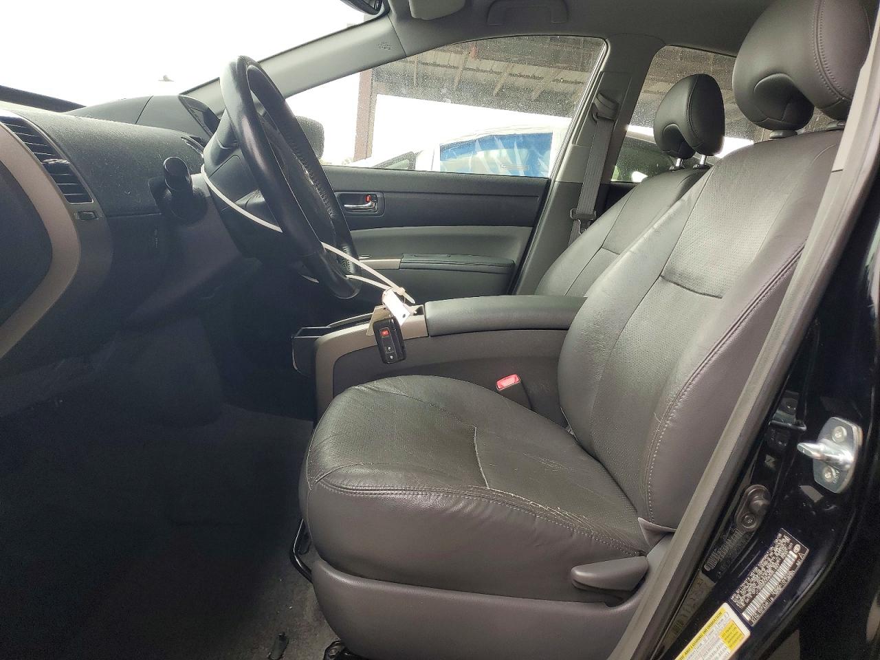 2008 Toyota Prius Base Черный vin: JTDKB20U083381487