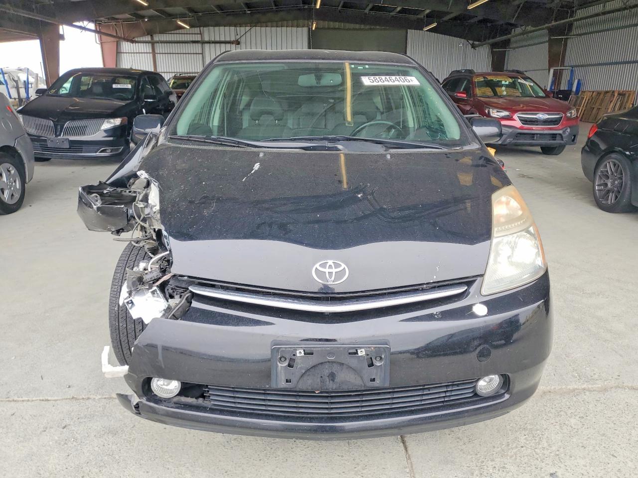 2008 Toyota Prius Base Черный vin: JTDKB20U083381487
