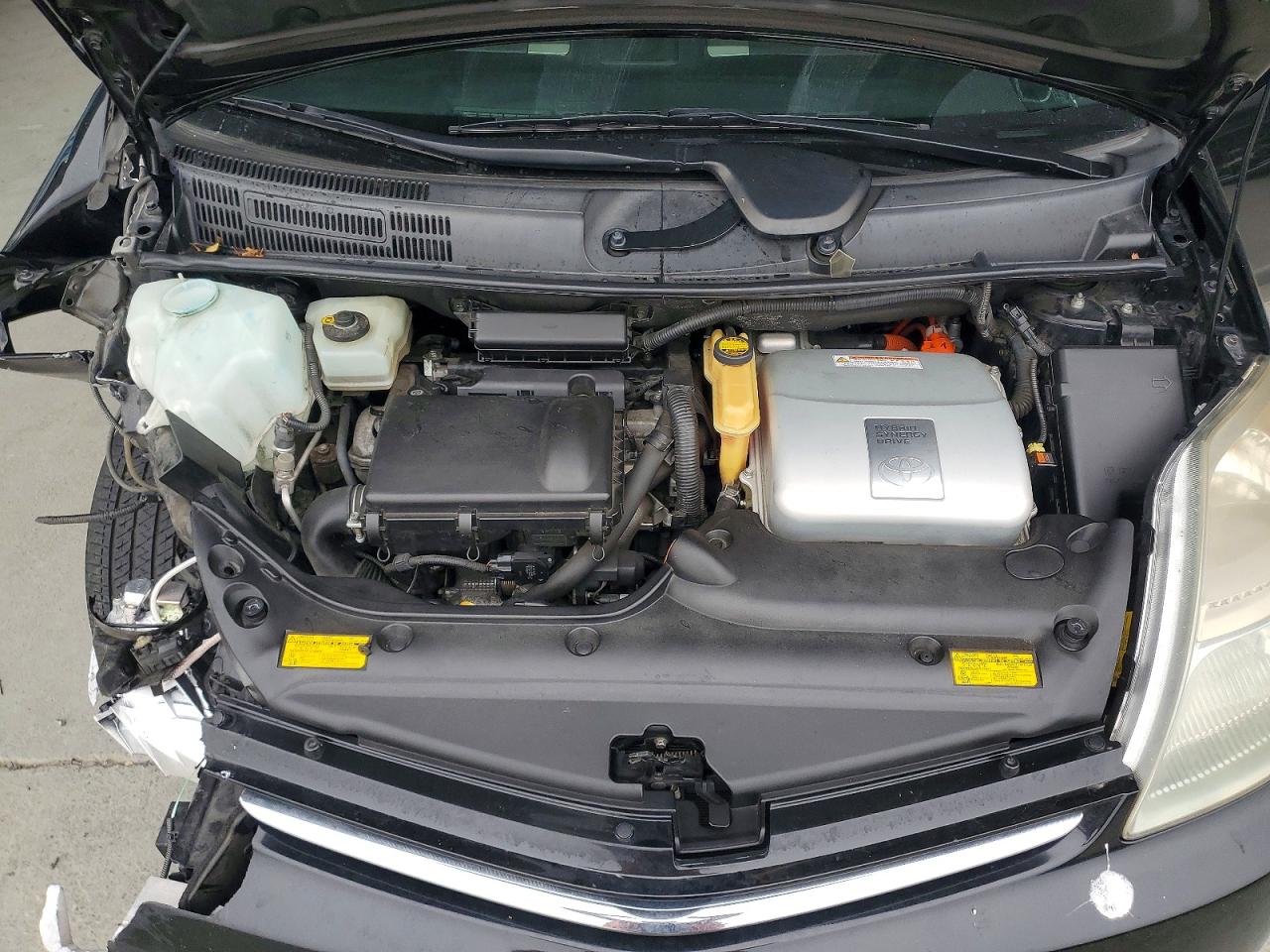 2008 Toyota Prius Base Черный vin: JTDKB20U083381487