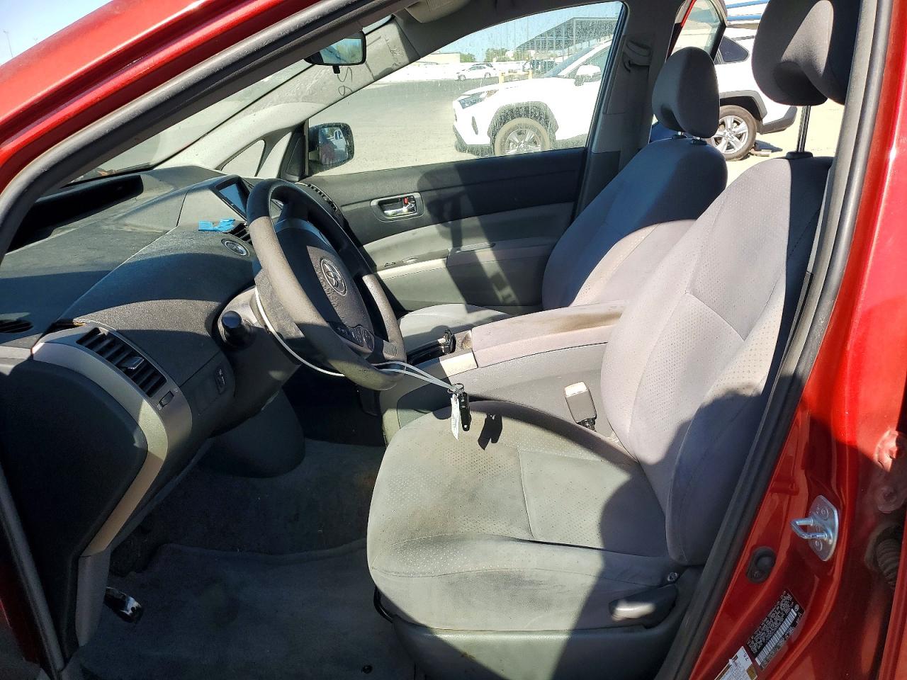 2008 Toyota Prius Base Red vin: JTDKB20U083398189
