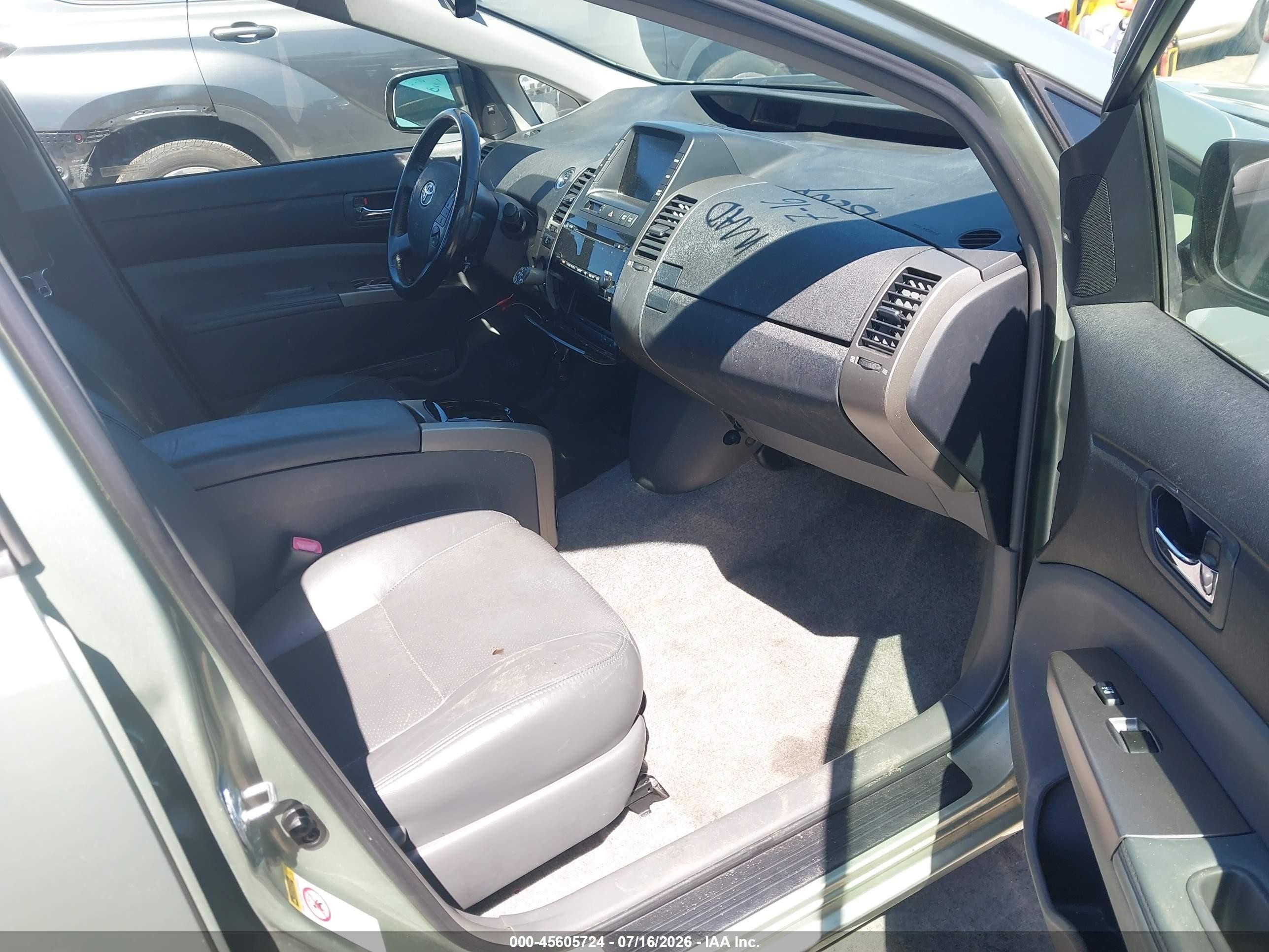 2008 Toyota Prius   Green vin: JTDKB20U083398676
