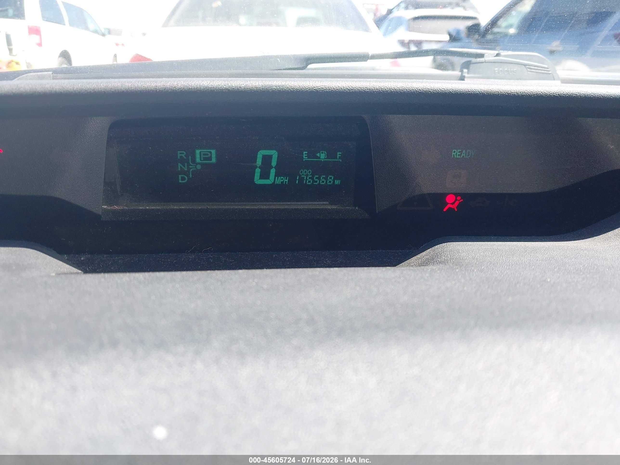 2008 Toyota Prius   Green vin: JTDKB20U083398676