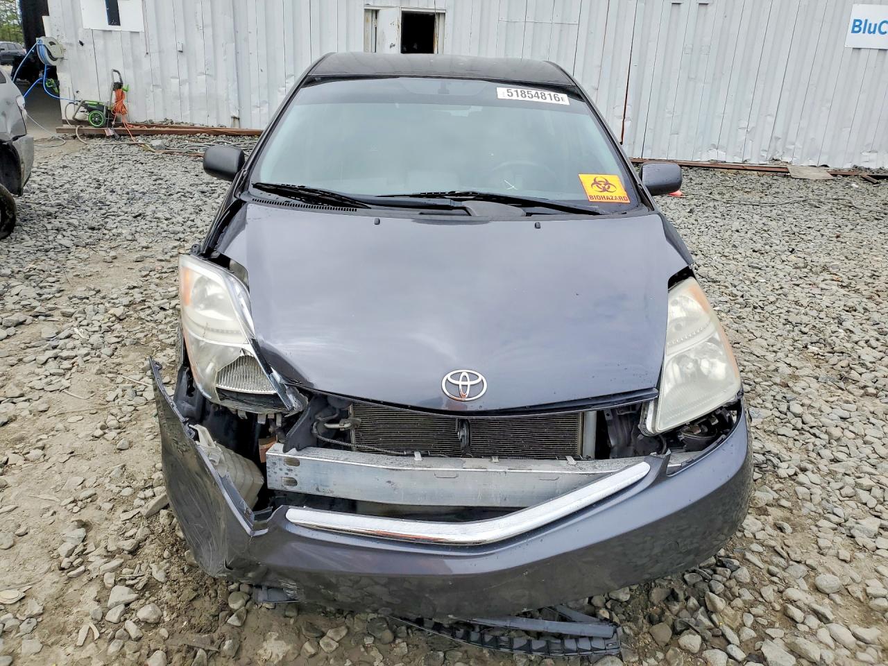 2008 Toyota Prius Base Gray vin: JTDKB20U083404573
