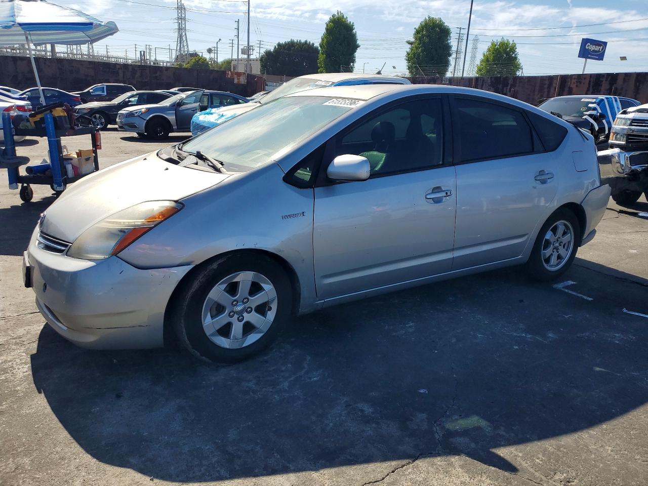 2008 Toyota Prius Base Silver vin: JTDKB20U083407425