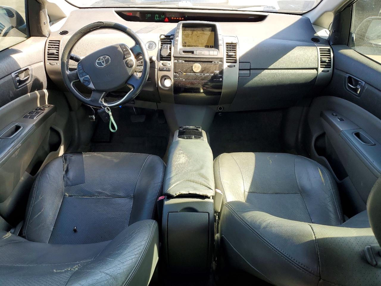 2008 Toyota Prius Base Silver vin: JTDKB20U083407425