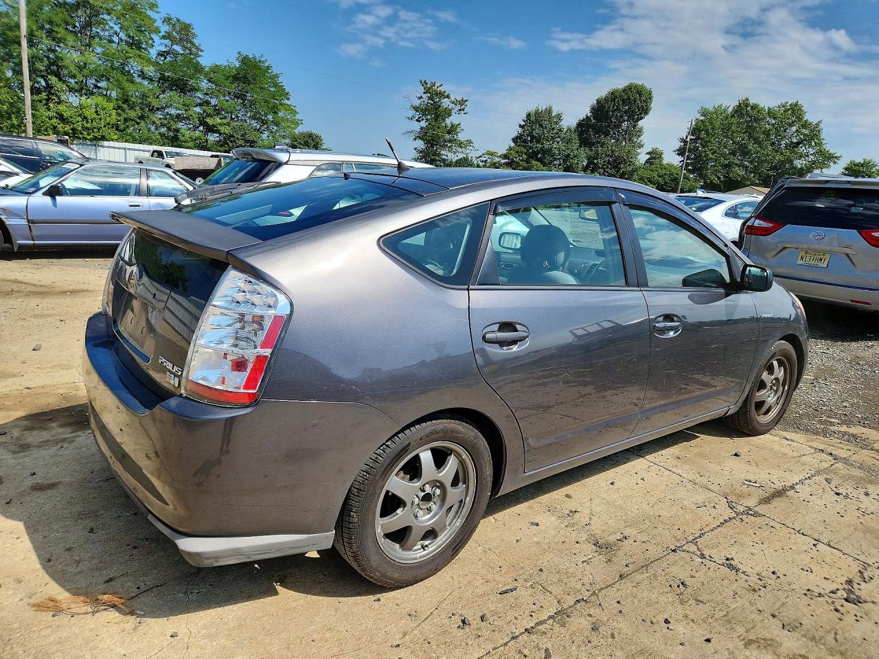 2008 Toyota Prius Touring Серый vin: JTDKB20U083418800