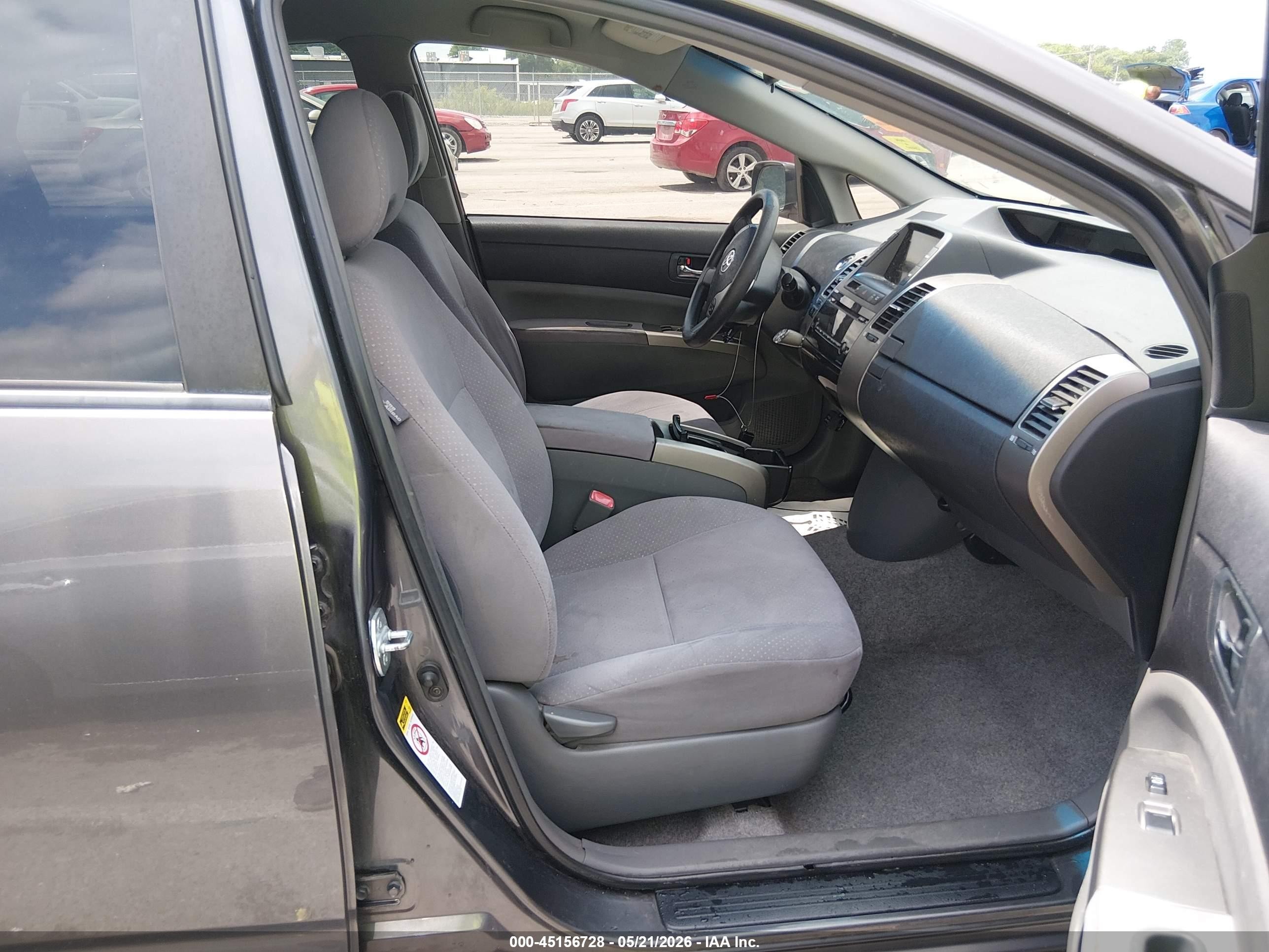 2008 Toyota Prius   Gray vin: JTDKB20U083425438