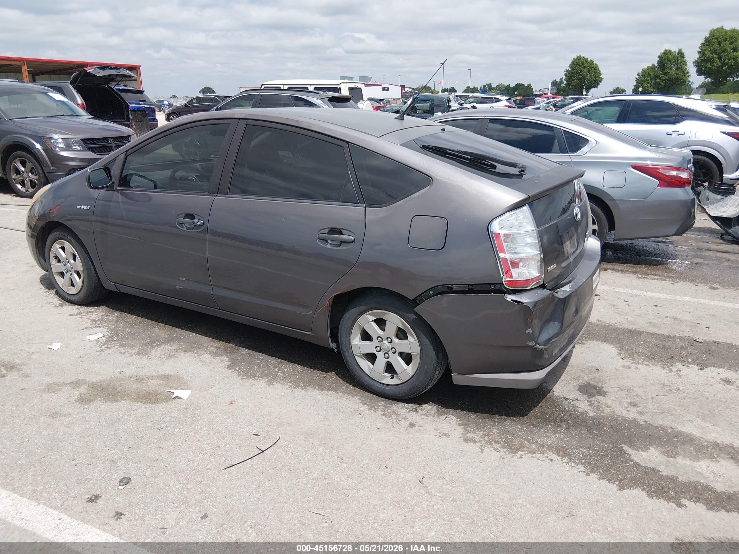 2008 Toyota Prius   Gray vin: JTDKB20U083425438