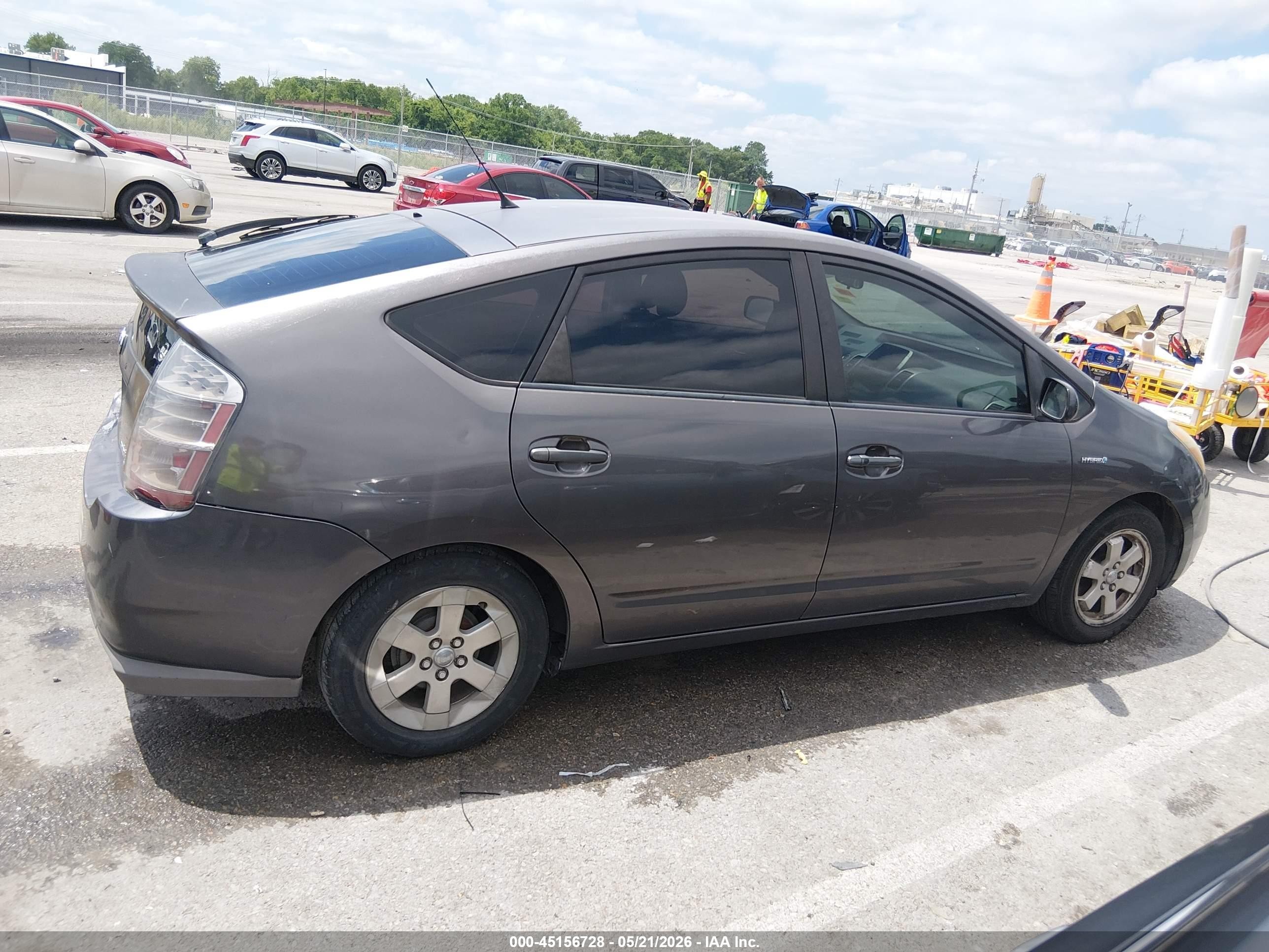 2008 Toyota Prius   Gray vin: JTDKB20U083425438