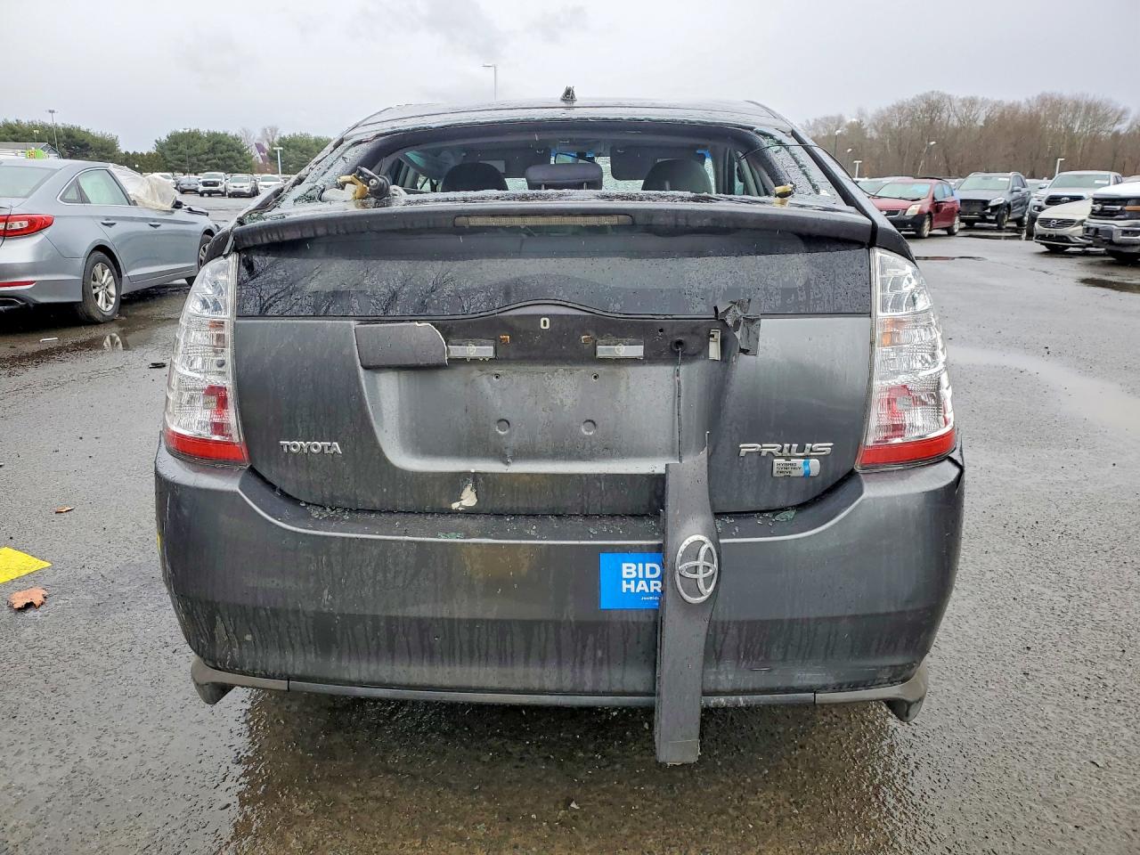 2008 Toyota Prius Standard Gray vin: JTDKB20U083426010