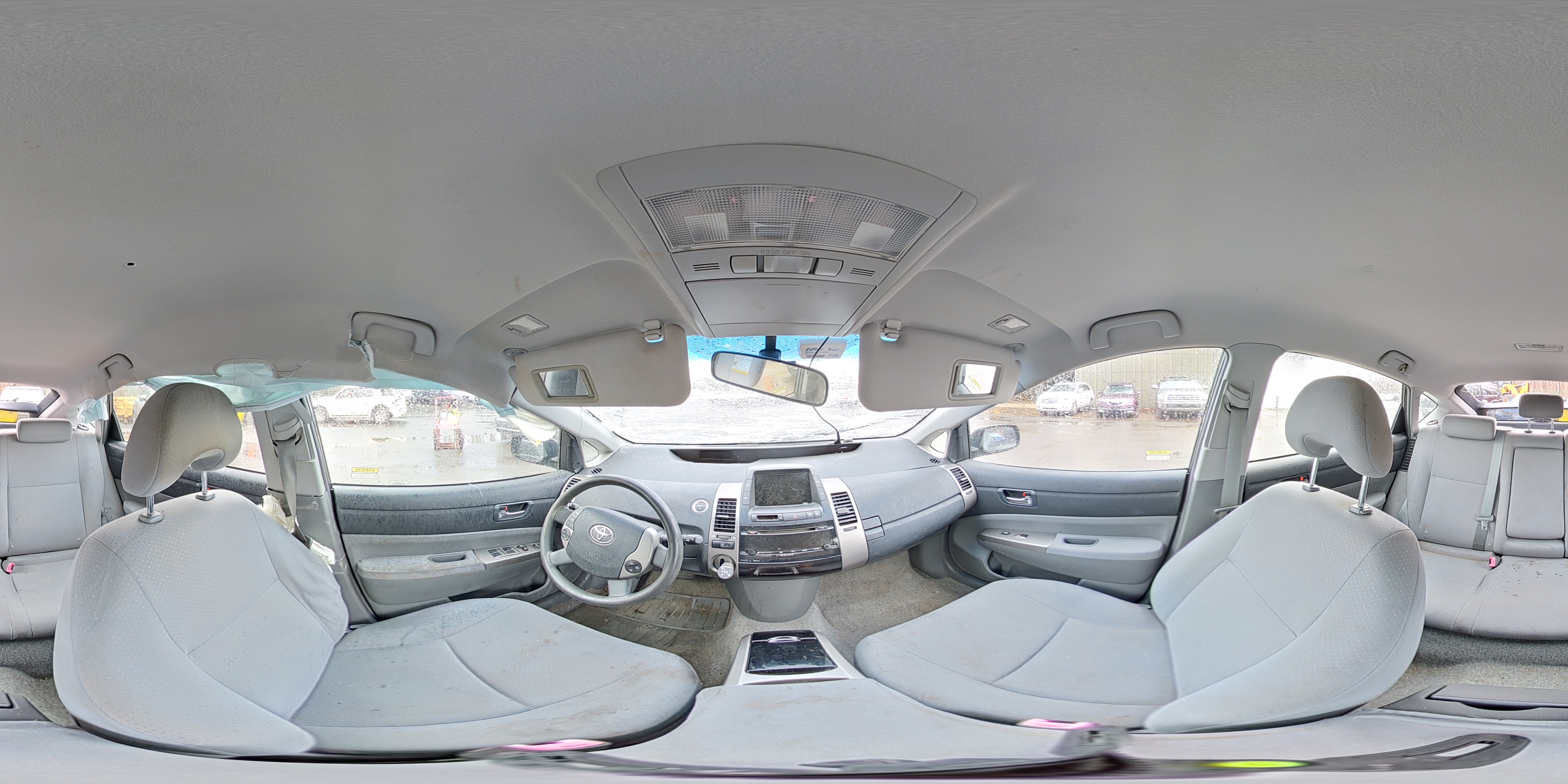 2008 Toyota Prius Standard Gray vin: JTDKB20U083426010