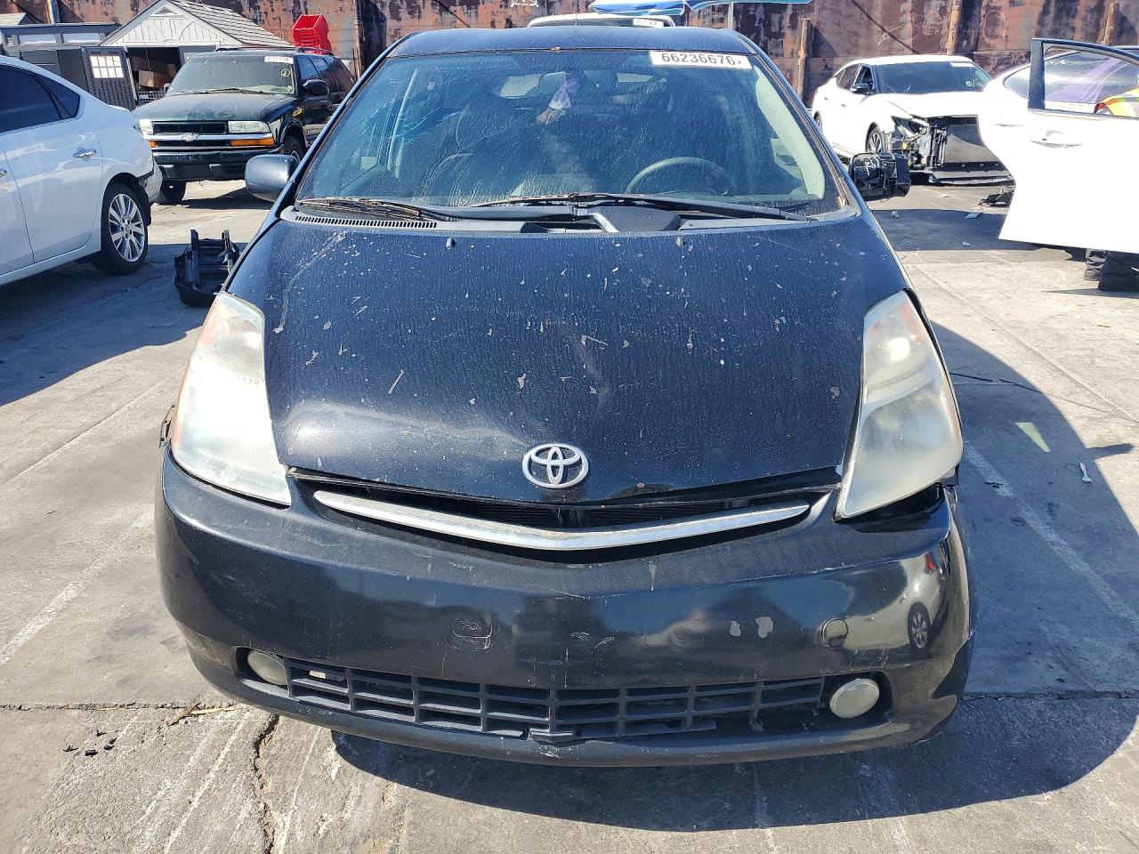 2008 Toyota Prius Base Black vin: JTDKB20U083432504