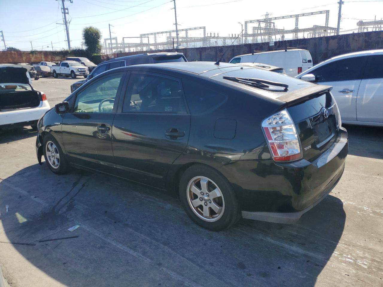 2008 Toyota Prius Base Black vin: JTDKB20U083432504