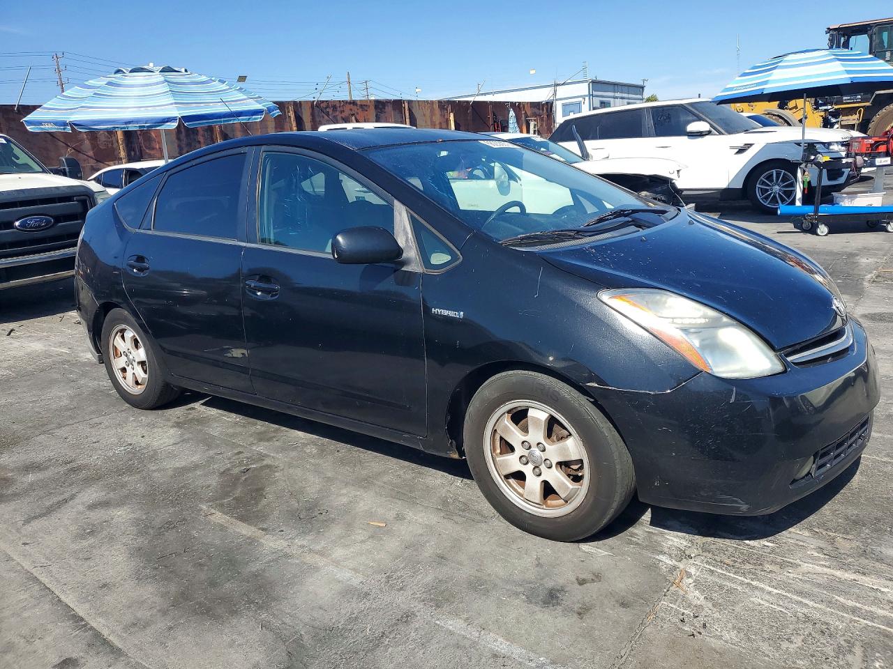 2008 Toyota Prius Base Black vin: JTDKB20U083432504