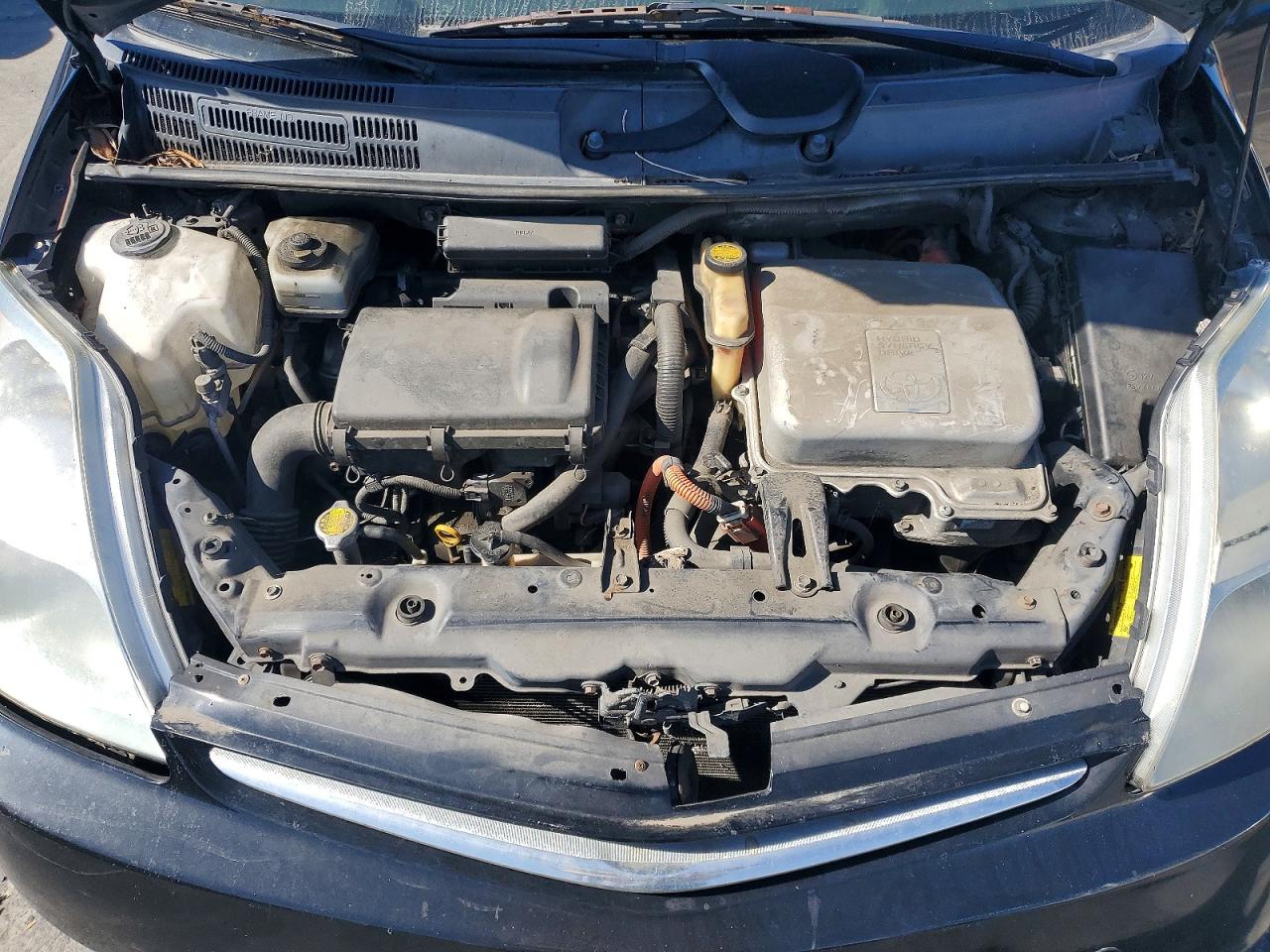 2008 Toyota Prius Base Black vin: JTDKB20U083432504