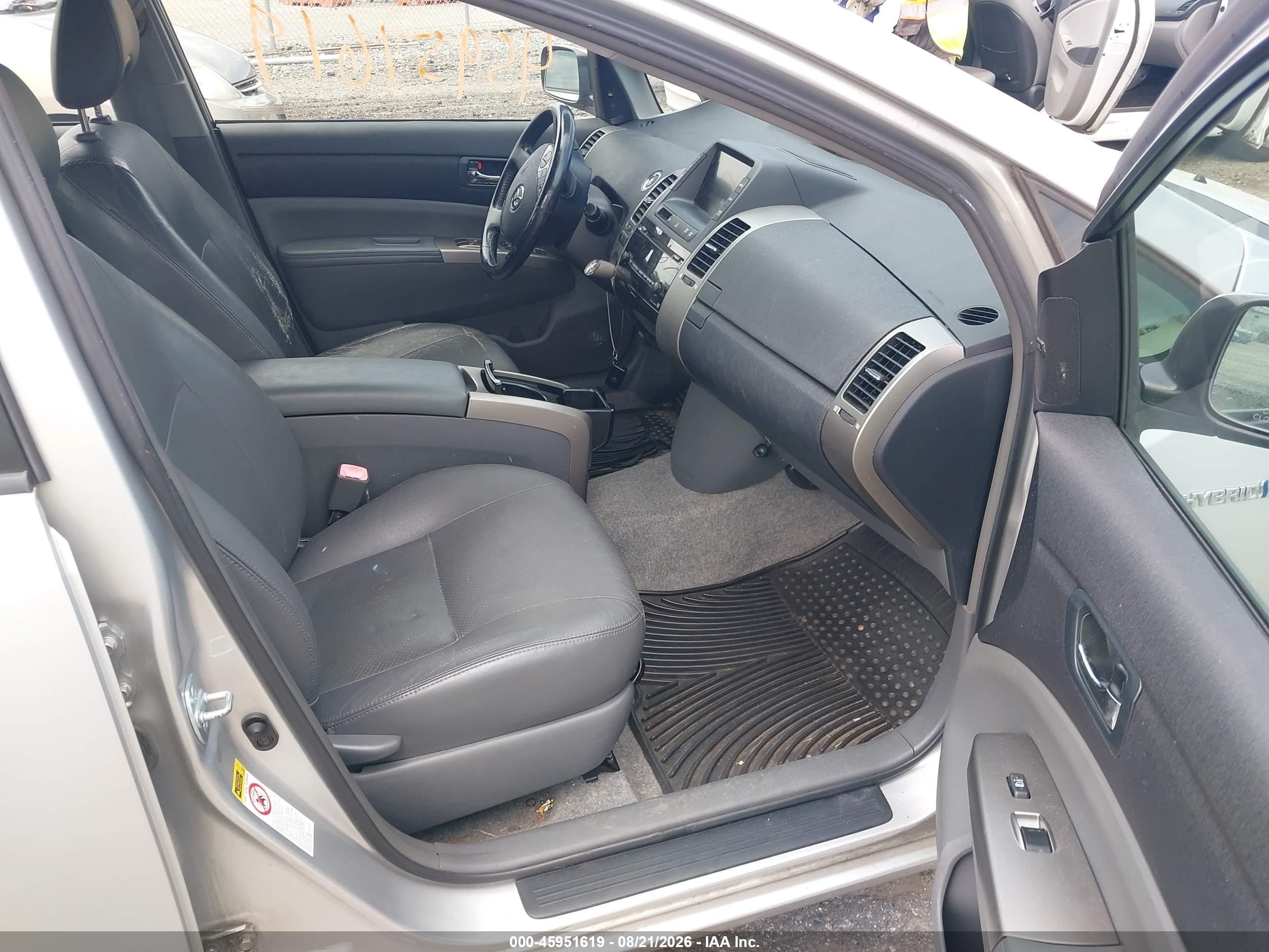 2008 Toyota Prius   Silver vin: JTDKB20U083448542