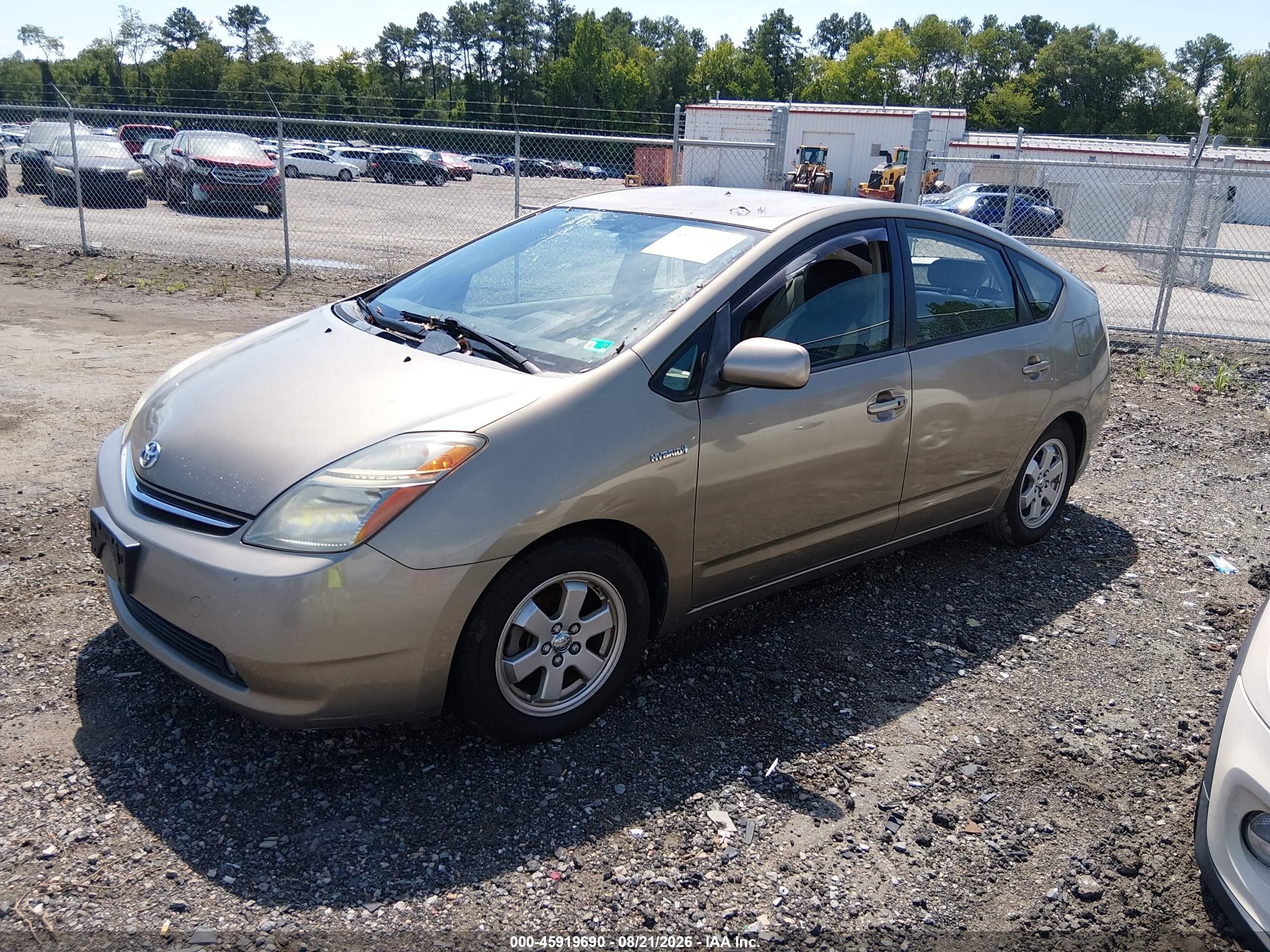 2008 Toyota Prius   Champagne vin: JTDKB20U083457497