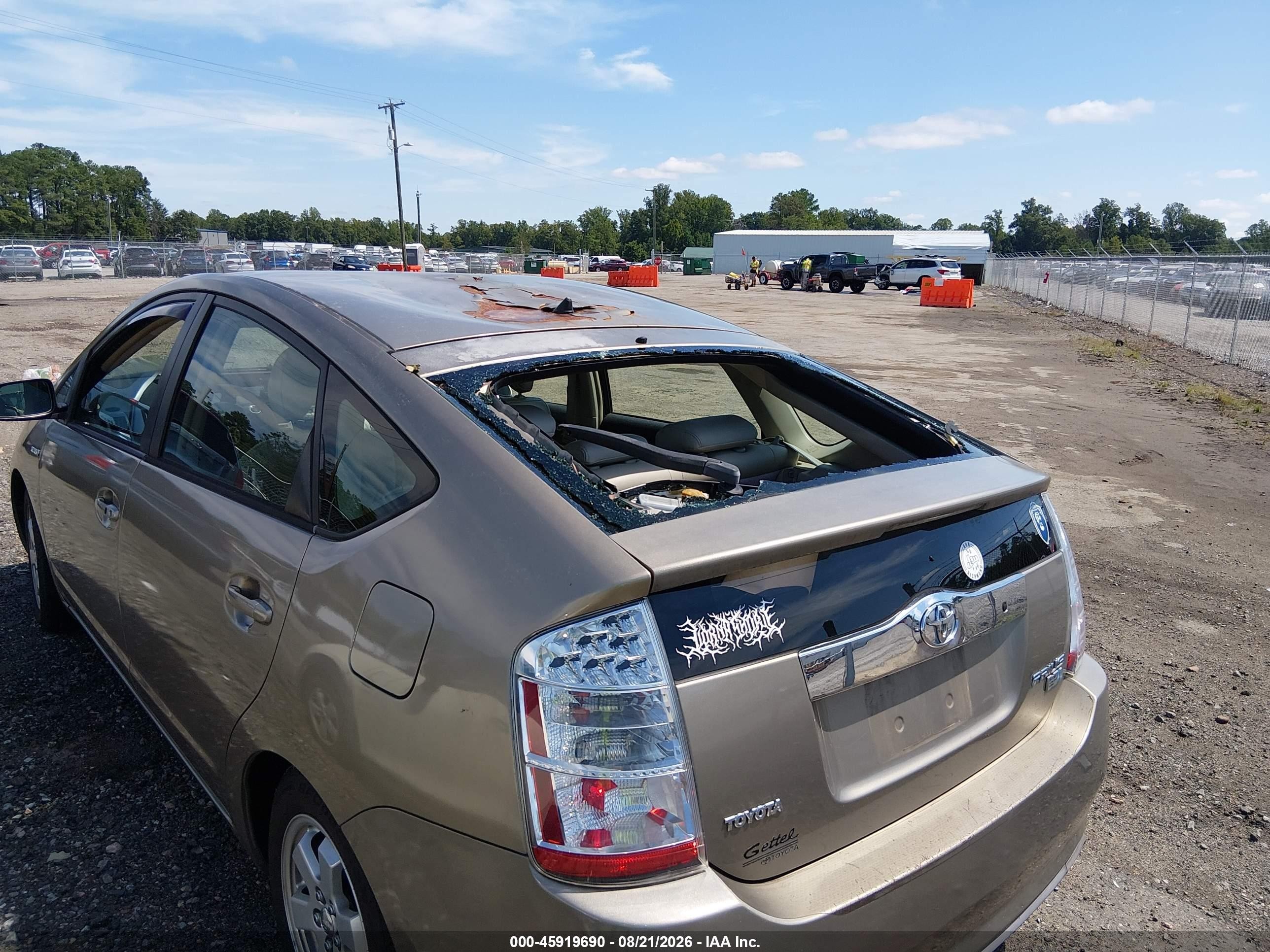 2008 Toyota Prius   Champagne vin: JTDKB20U083457497