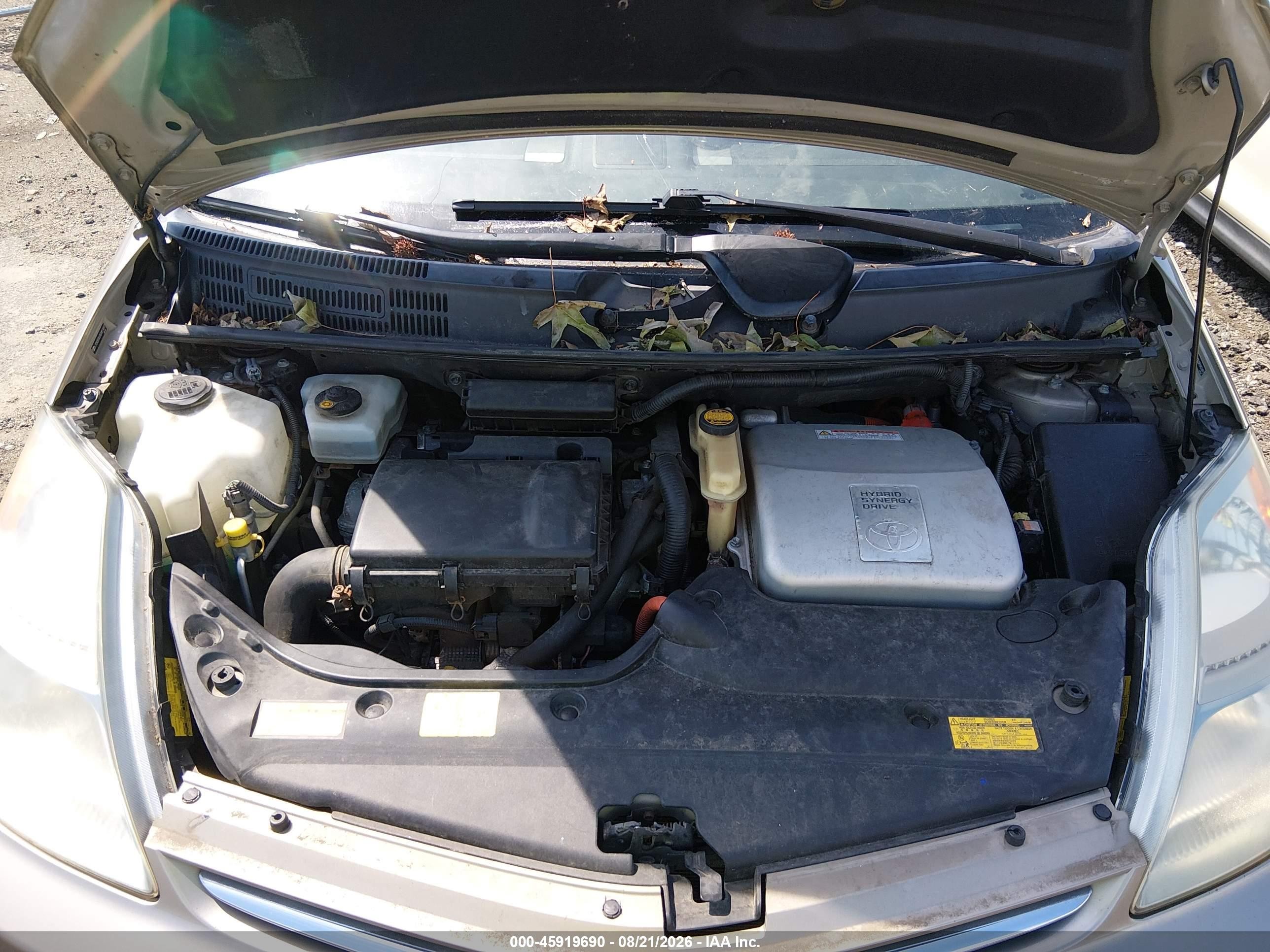 2008 Toyota Prius   Champagne vin: JTDKB20U083457497