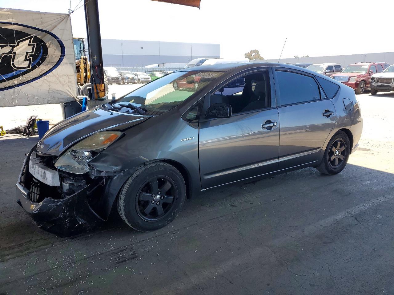 2008 Toyota Prius Base Gray vin: JTDKB20U083461324
