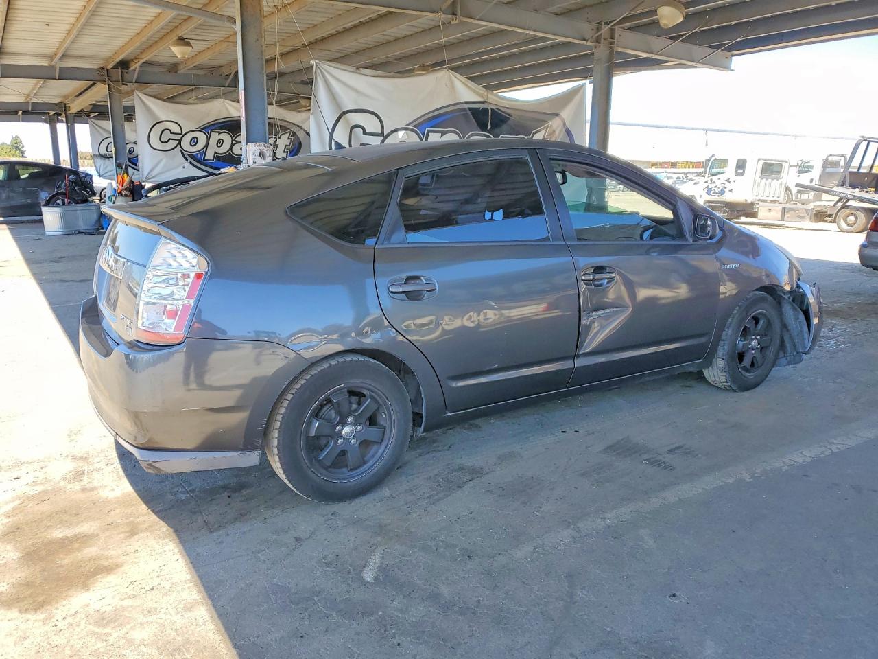 2008 Toyota Prius Base Gray vin: JTDKB20U083461324
