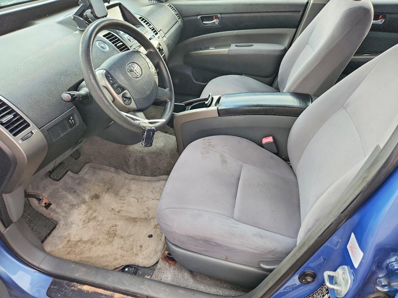 2008 Toyota Prius Base Blue vin: JTDKB20U087694886