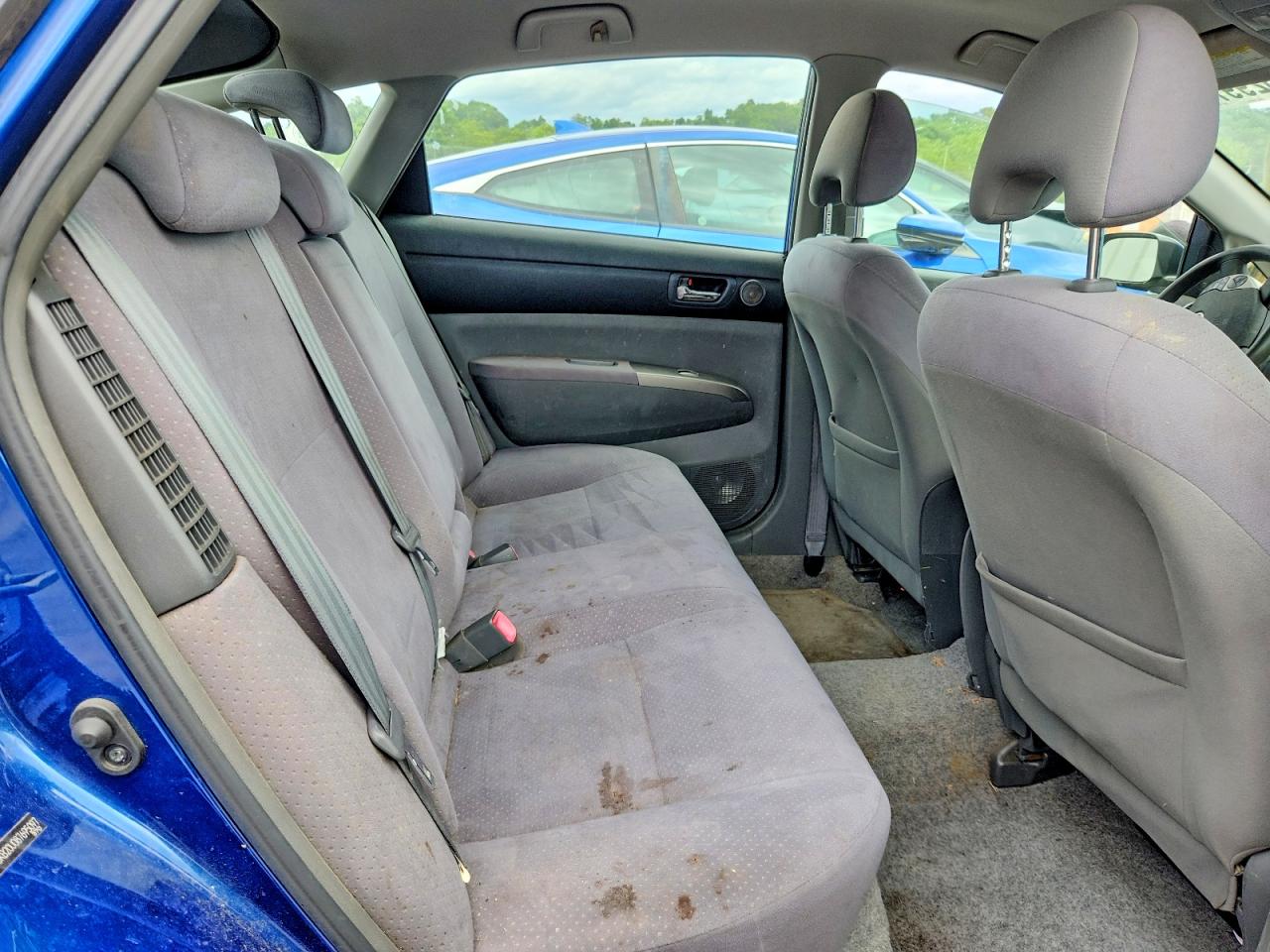2008 Toyota Prius Base Синий vin: JTDKB20U087695097