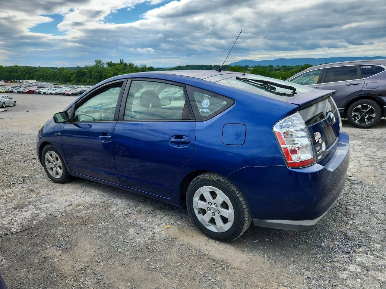 2008 Toyota Prius Base Синий vin: JTDKB20U087695097