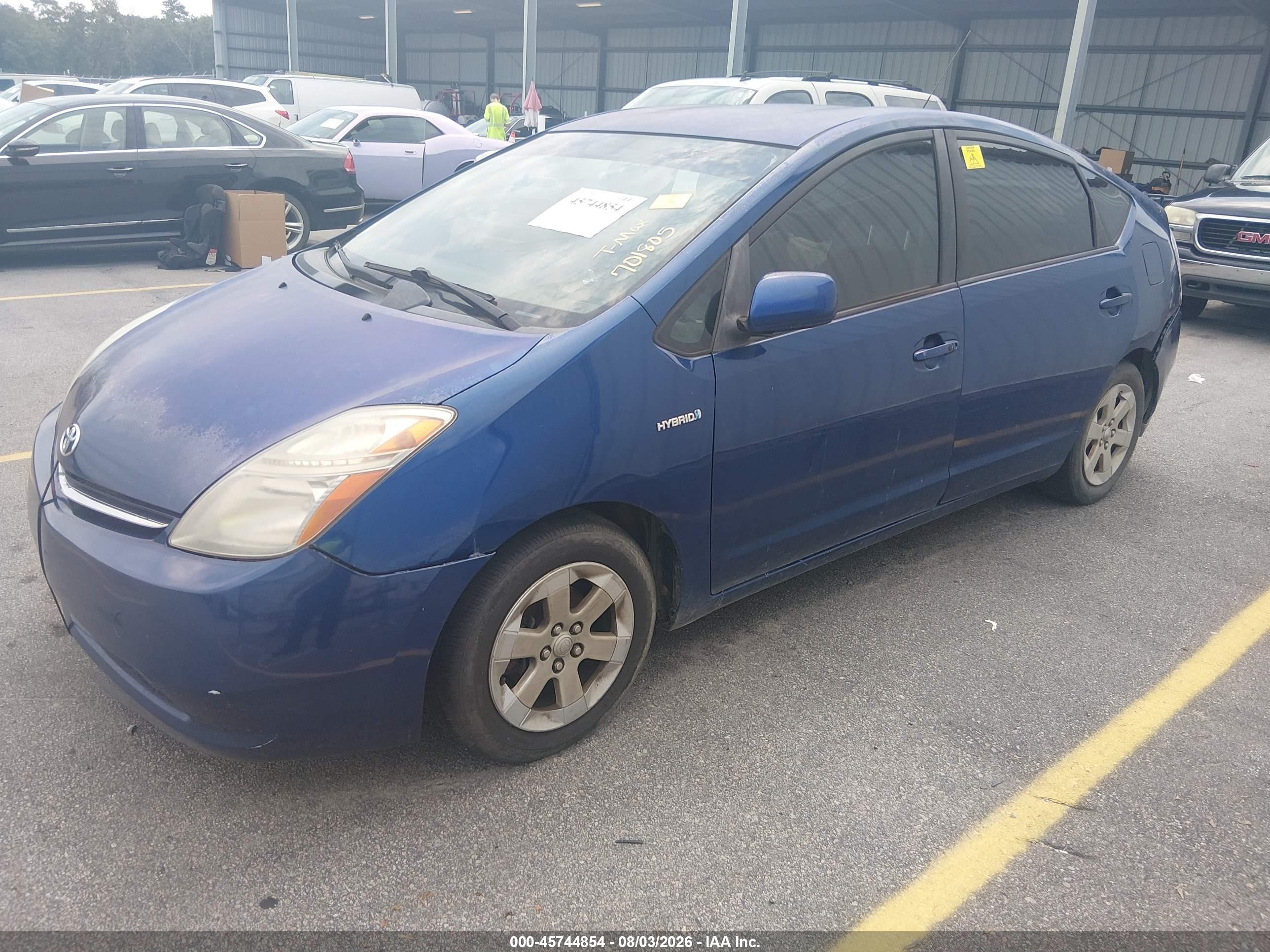 2008 Toyota Prius   Blue vin: JTDKB20U087701805