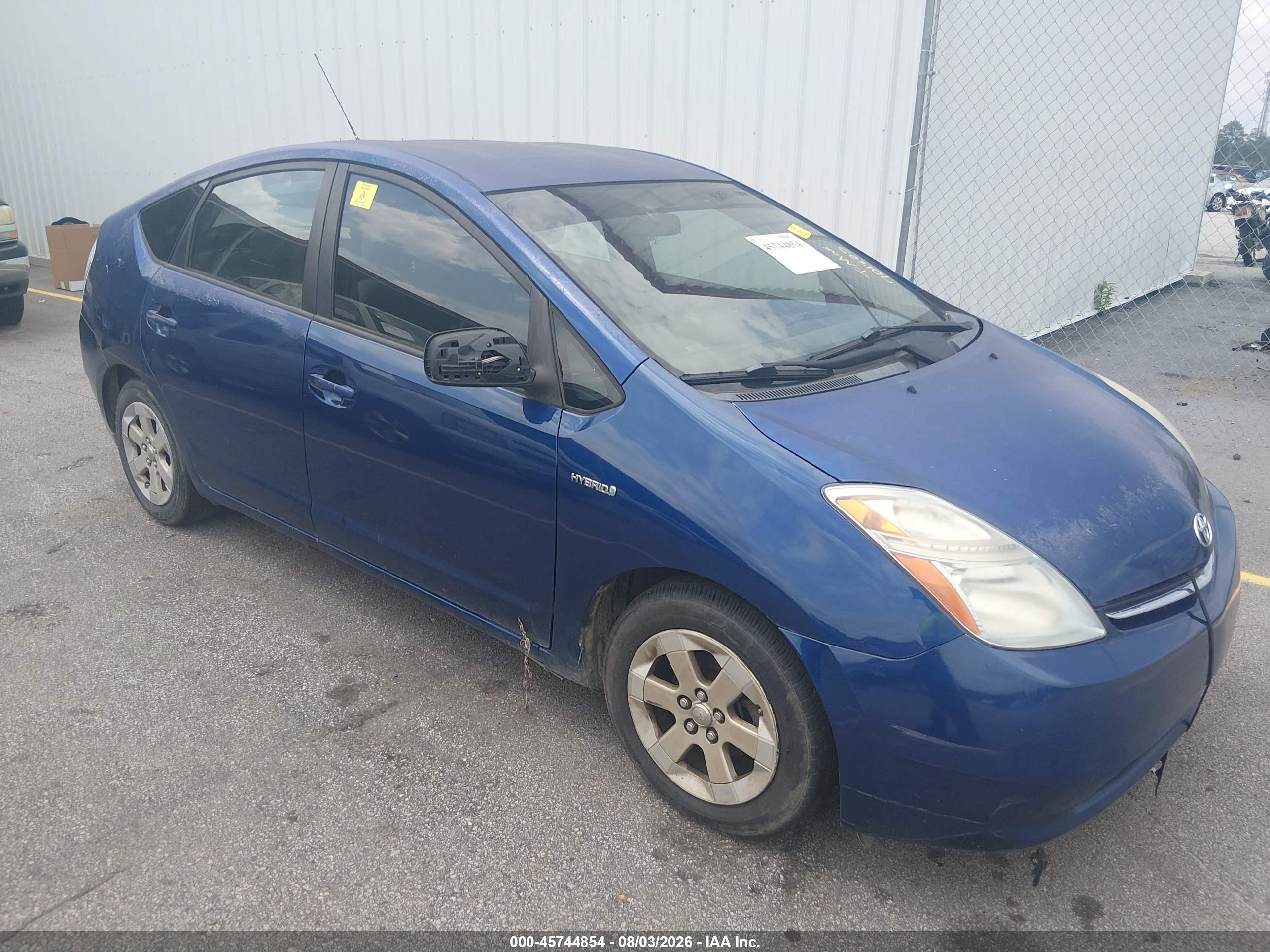 2008 Toyota Prius   Blue vin: JTDKB20U087701805