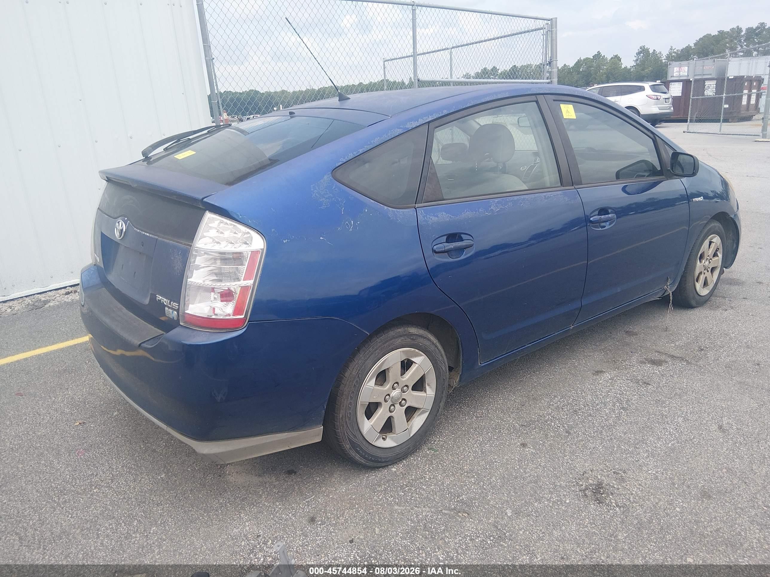 2008 Toyota Prius   Blue vin: JTDKB20U087701805