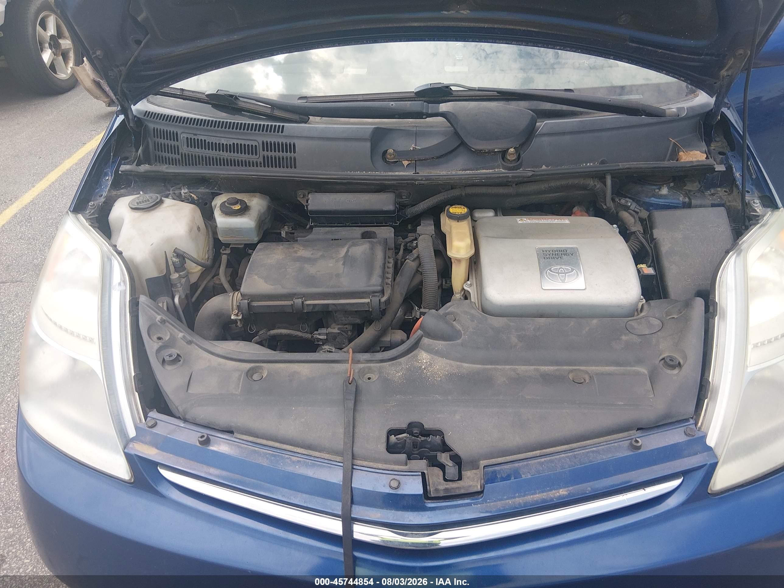 2008 Toyota Prius   Blue vin: JTDKB20U087701805