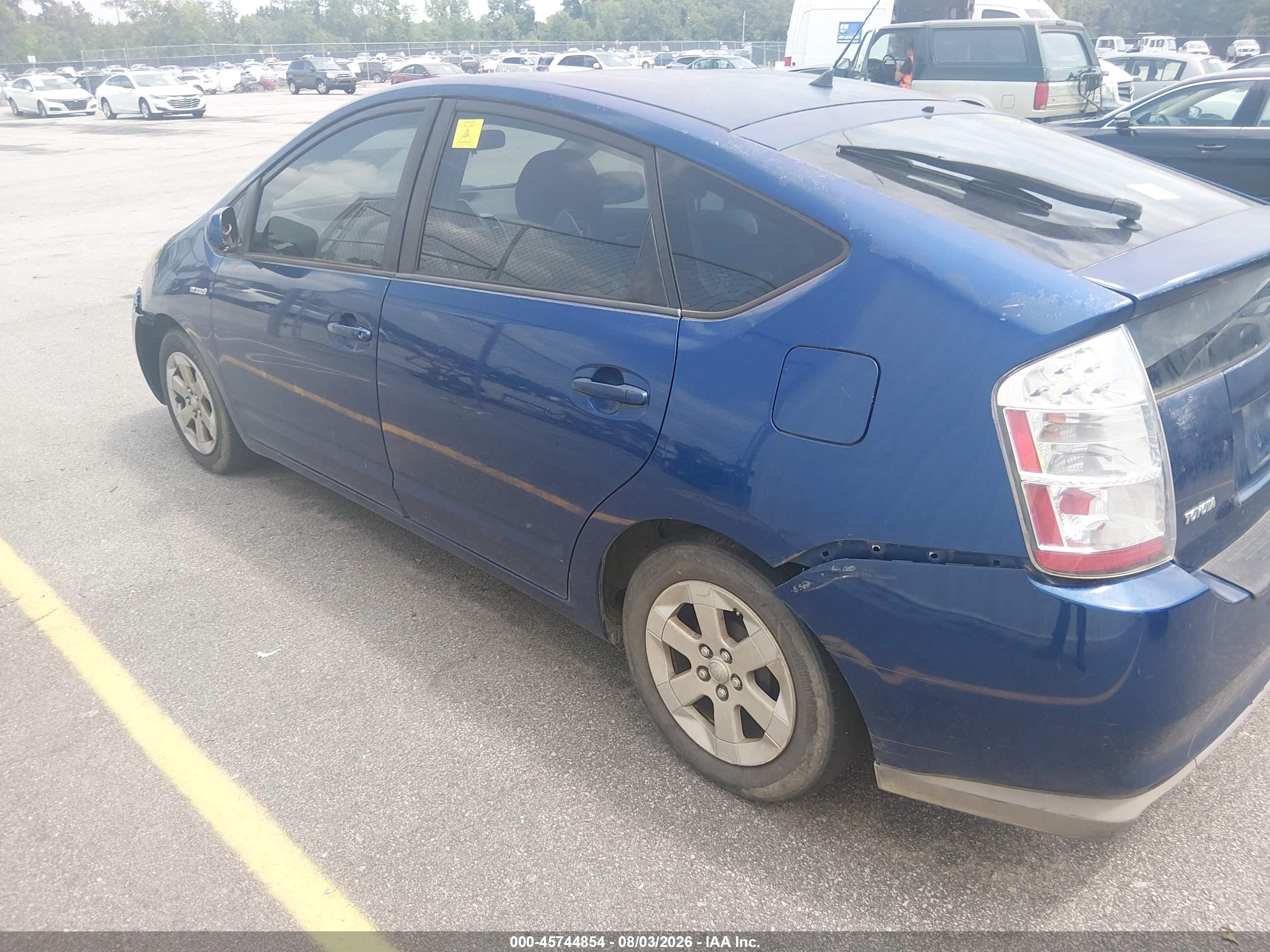 2008 Toyota Prius   Blue vin: JTDKB20U087701805