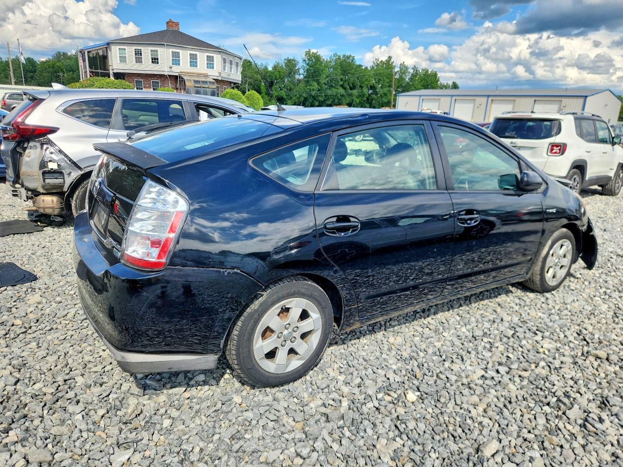 2008 Toyota Prius Base Black vin: JTDKB20U087714960