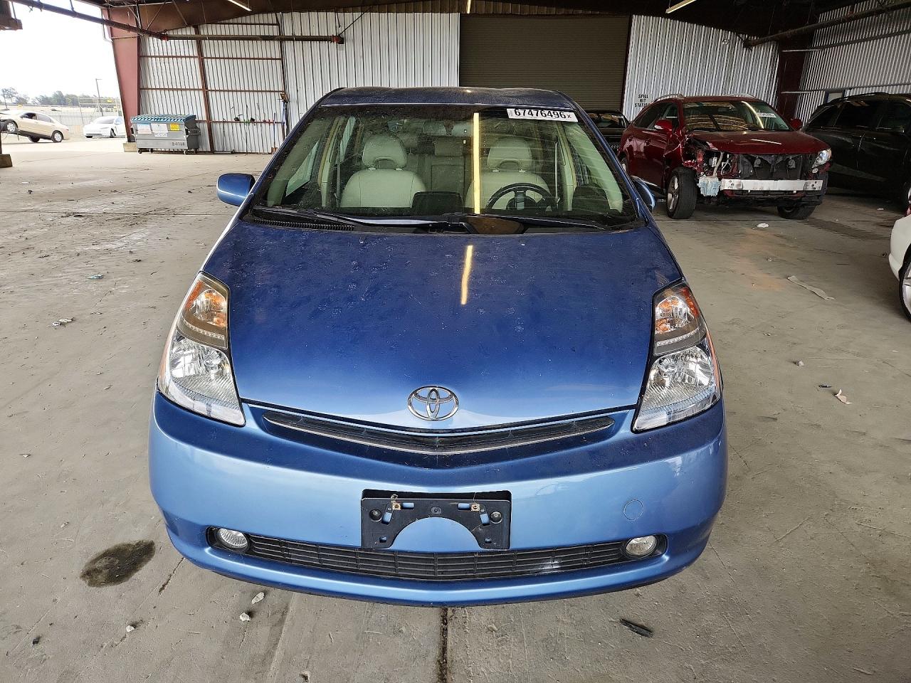 2008 Toyota Prius Blue vin: JTDKB20U087719737
