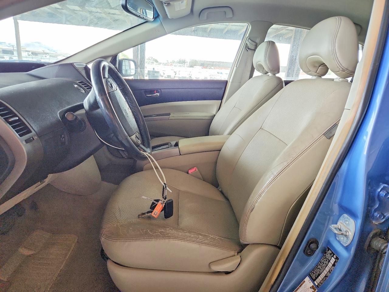 2008 Toyota Prius Blue vin: JTDKB20U087719737