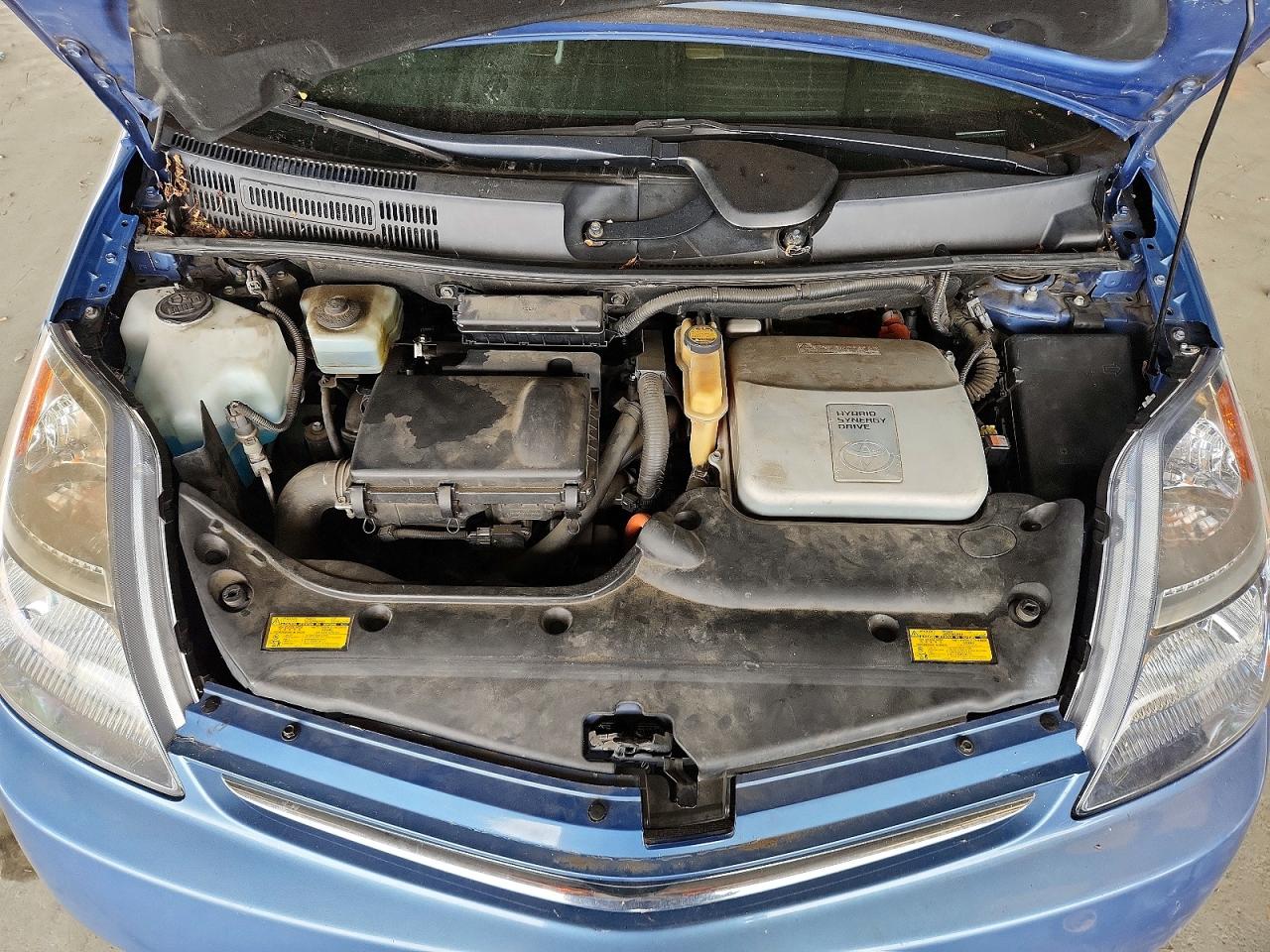 2008 Toyota Prius Blue vin: JTDKB20U087719737