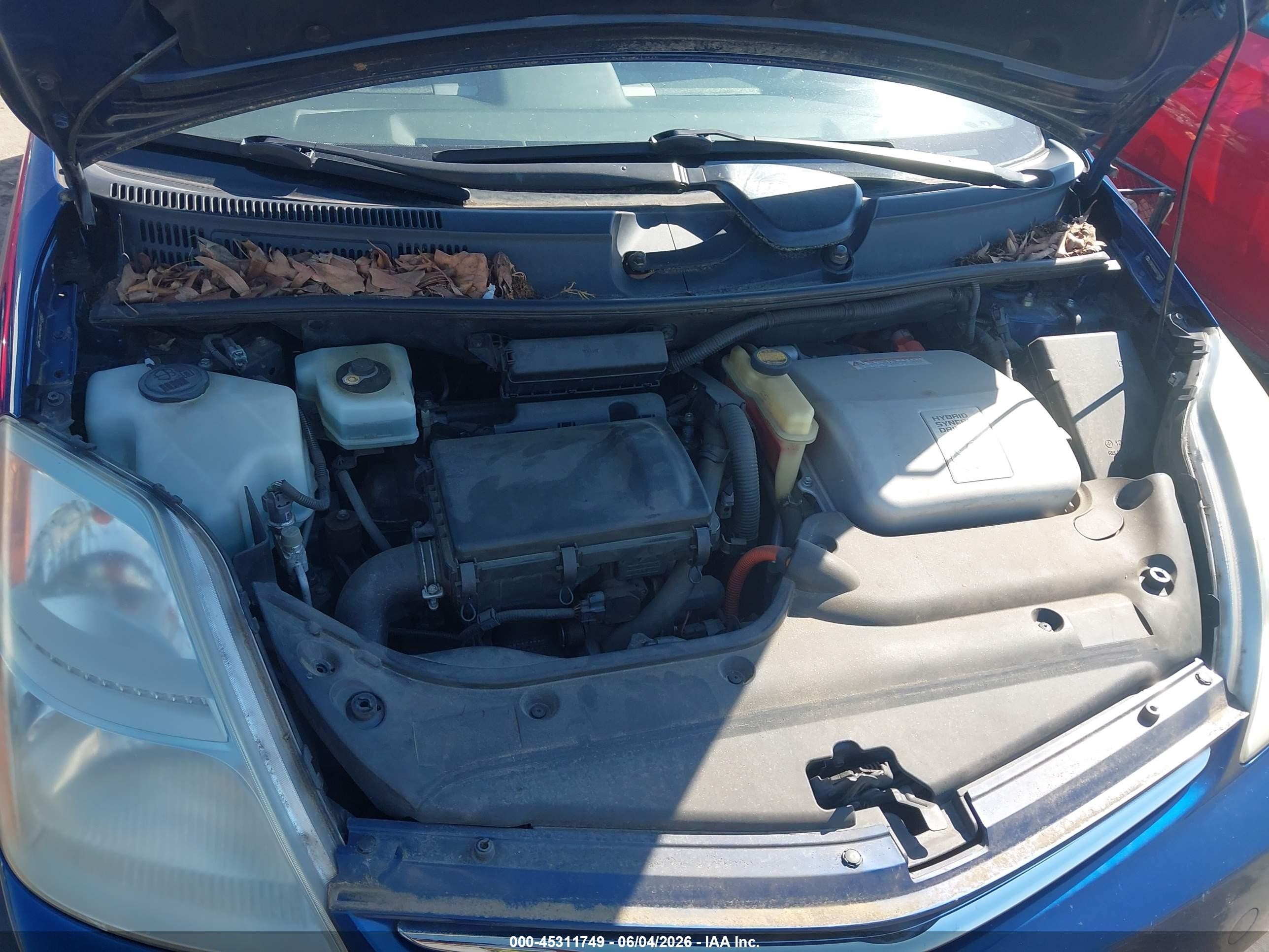 2008 Toyota Prius   Blue vin: JTDKB20U087724002