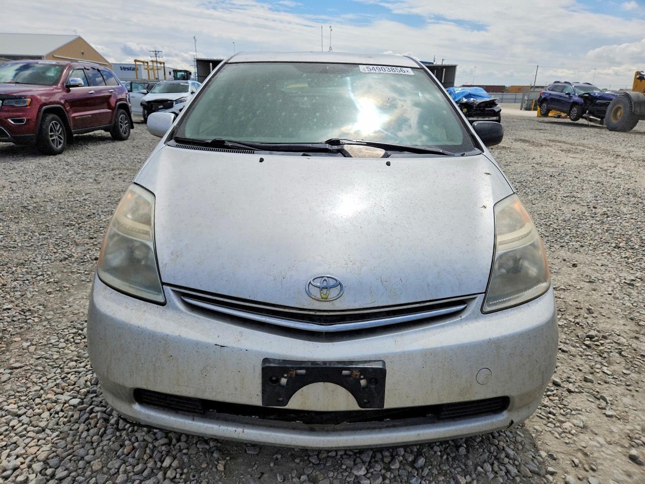 2008 Toyota Prius Base Silver vin: JTDKB20U087725828