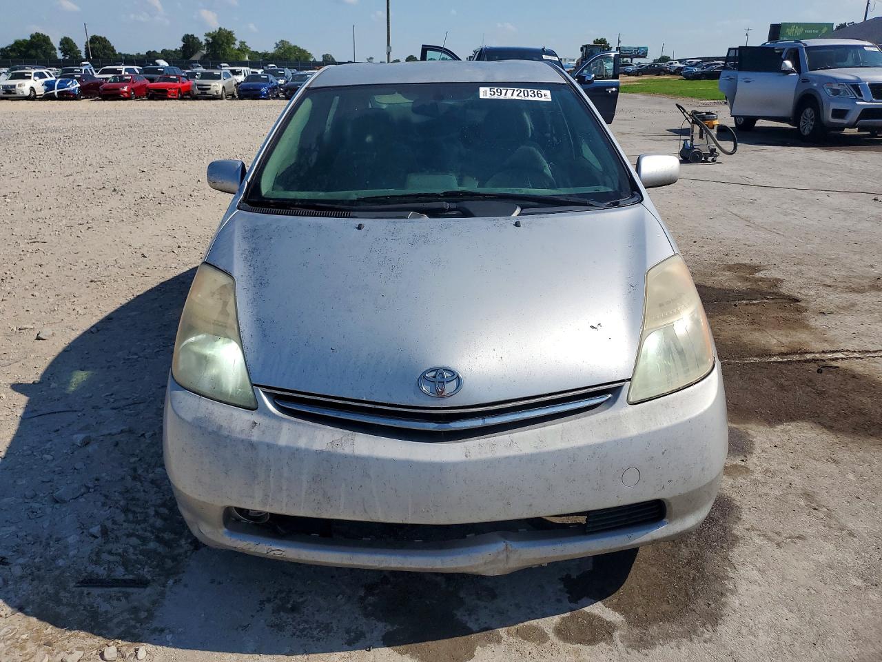 2008 Toyota Prius Base Silver vin: JTDKB20U087727904