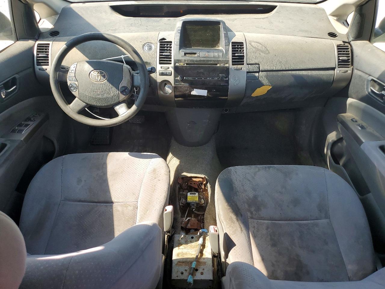 2008 Toyota Prius Base Silver vin: JTDKB20U087727904
